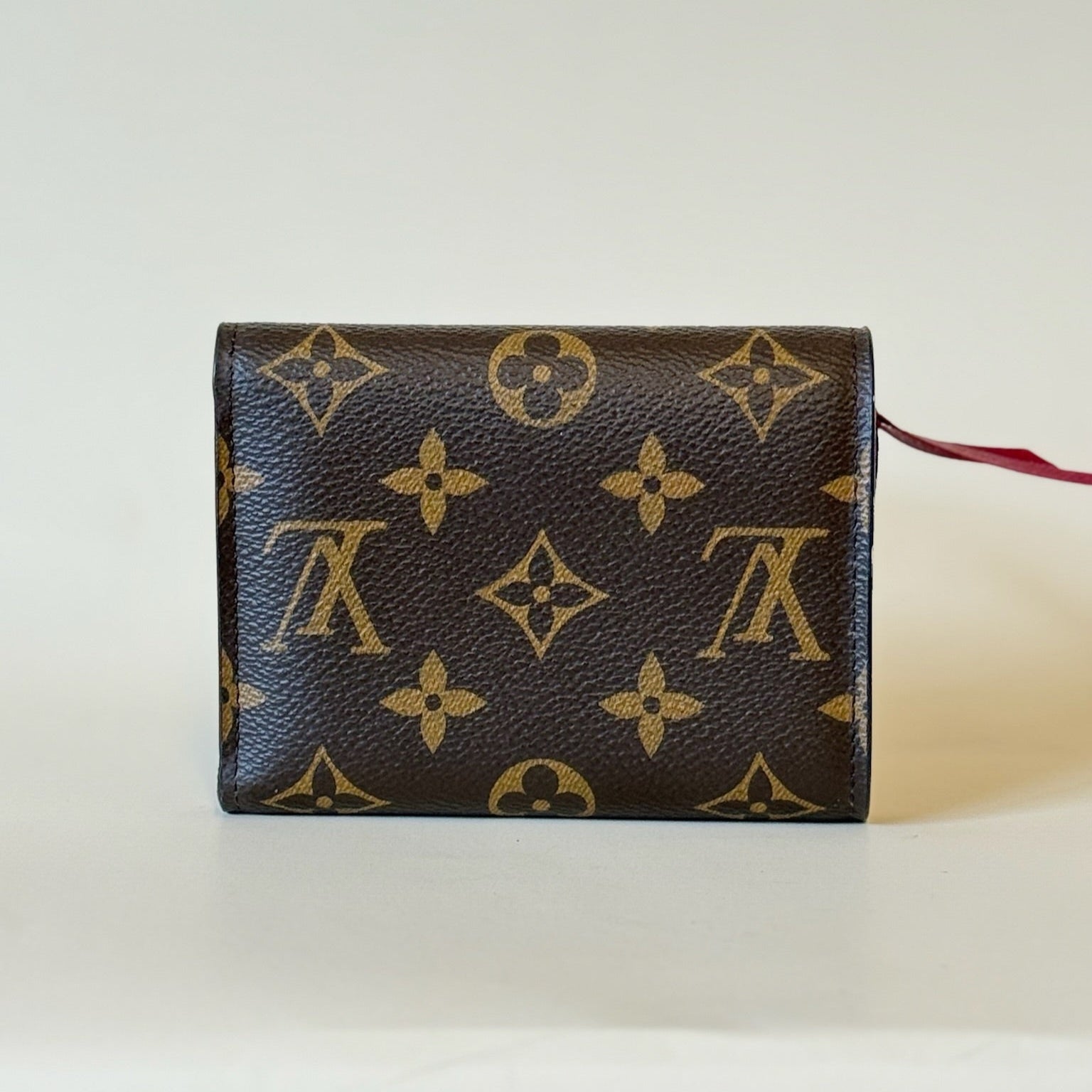 PRE-OWNED LV Monogram Canvas Victorine Wallet 