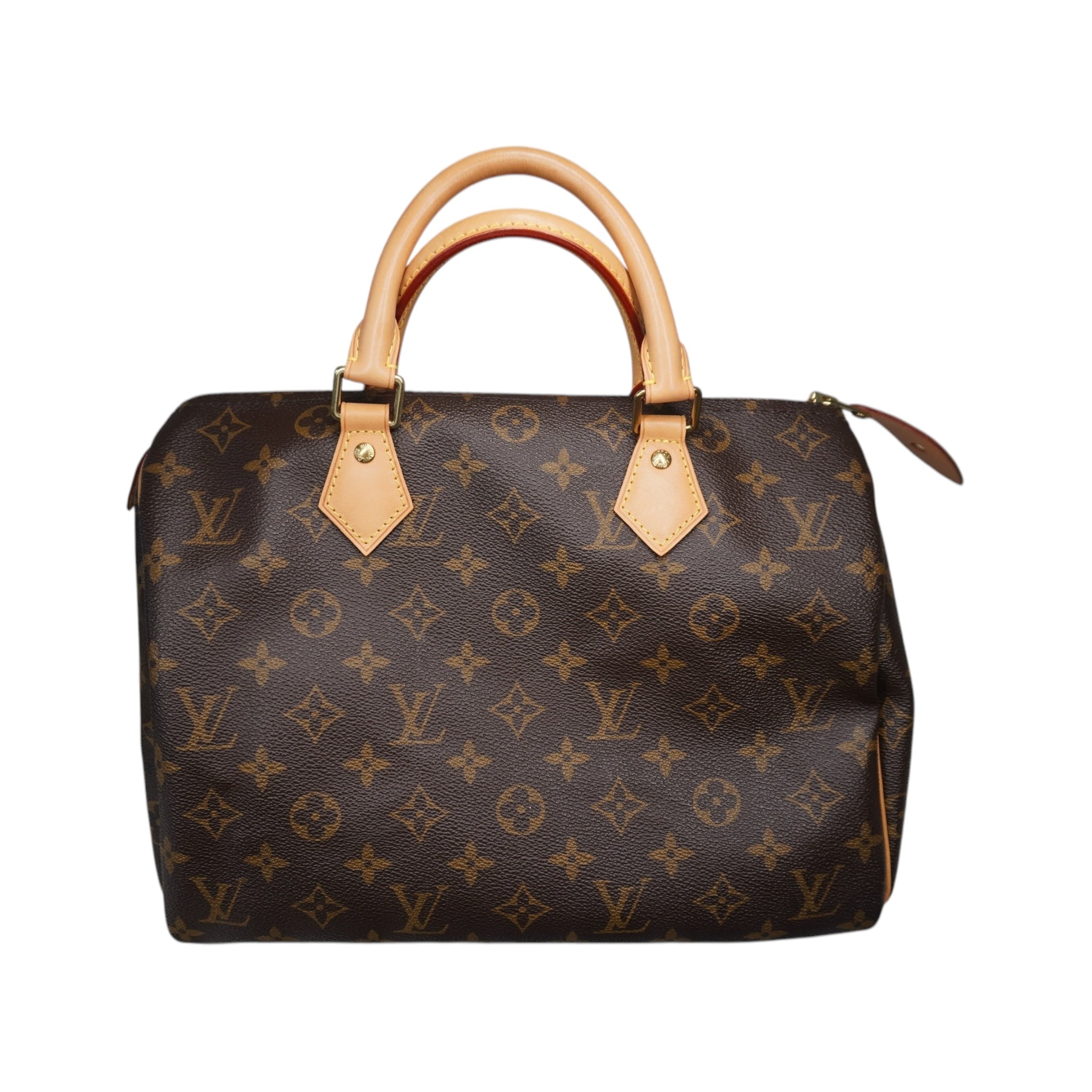PRE-OWNED LV Speedy 30 Monogram Canvas Tote Bag