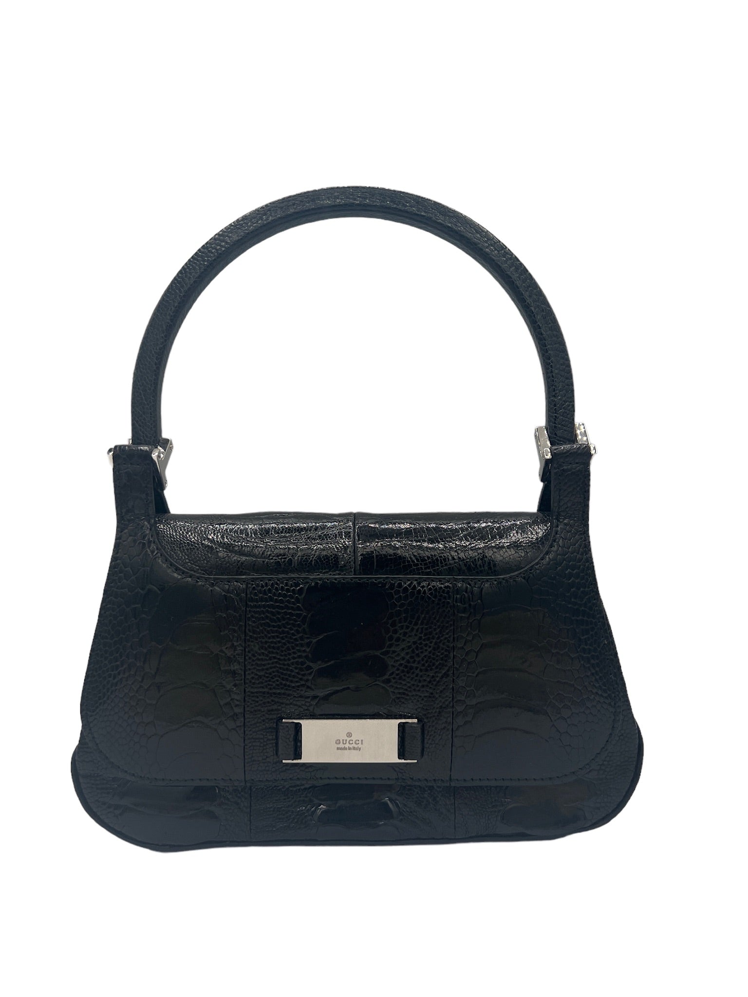 GUCCI - Bolso de hombro vintage negro