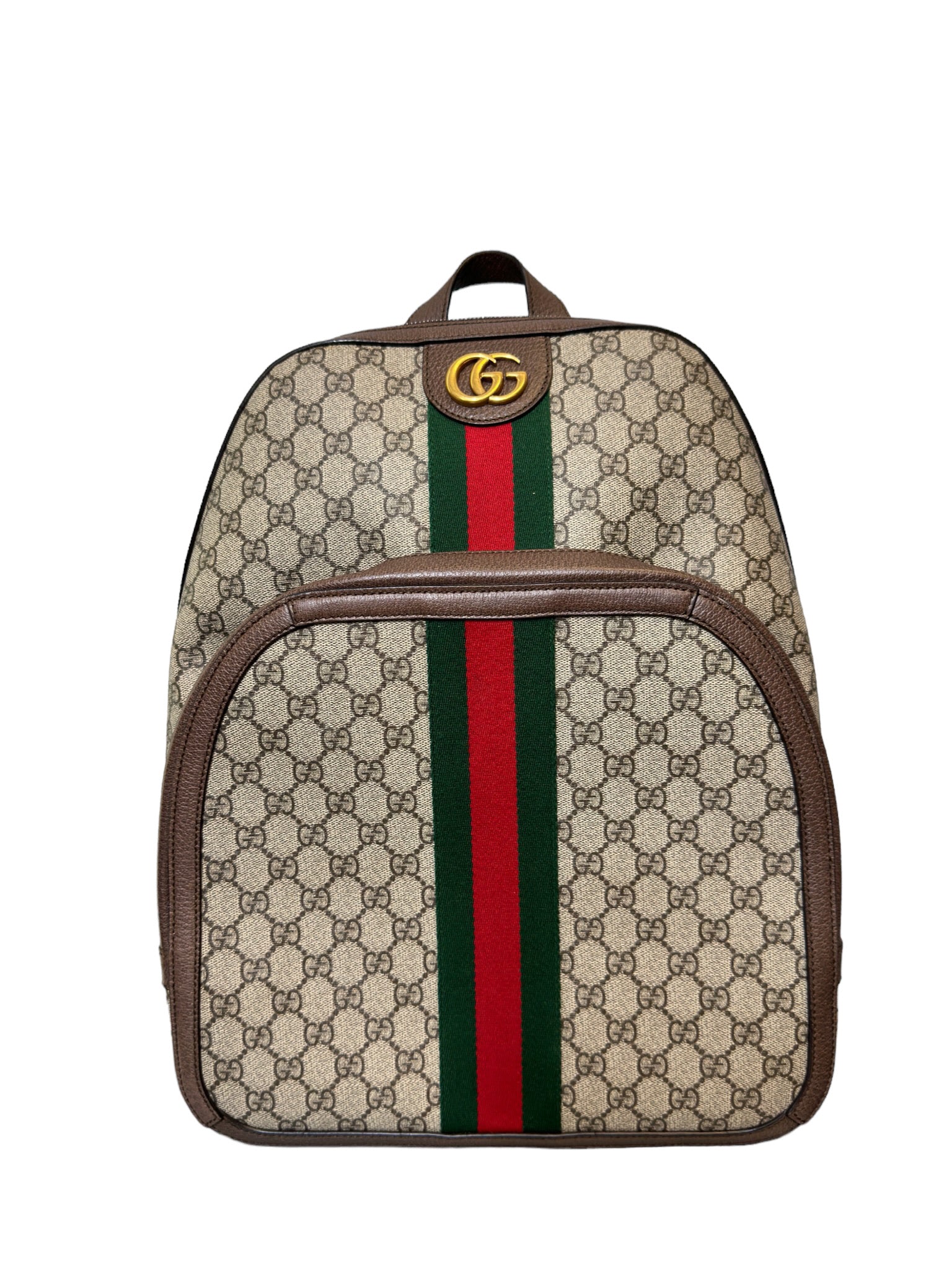 GUCCI - Mochila Ophidia GG de lona revestida mediana