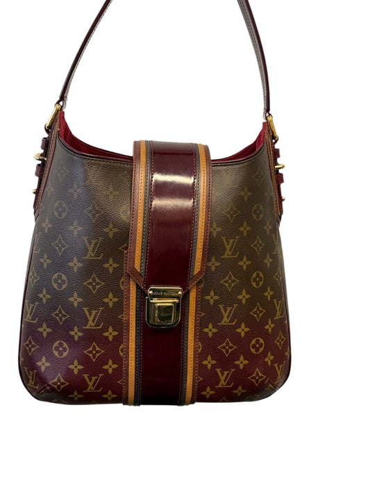 PRE-OWNED LV Bordeaux Monogram Mirage Musette Bag