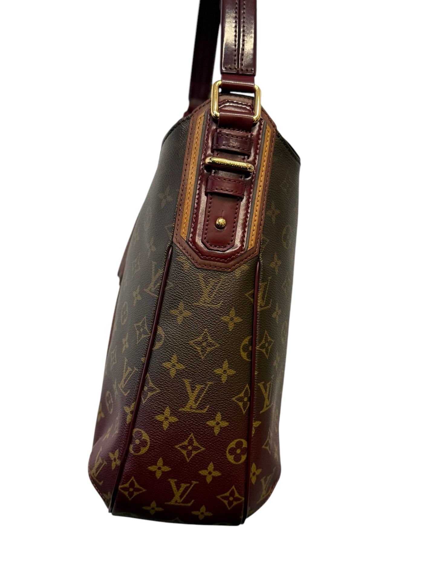 PRE-OWNED LV Bordeaux Monogram Mirage Musette Bag