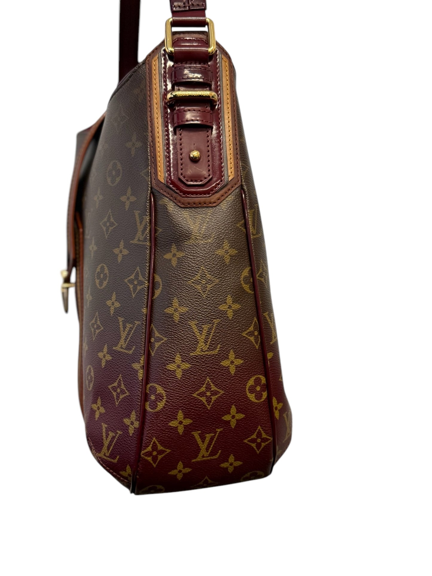 PRE-OWNED LV Bordeaux Monogram Mirage Musette Bag