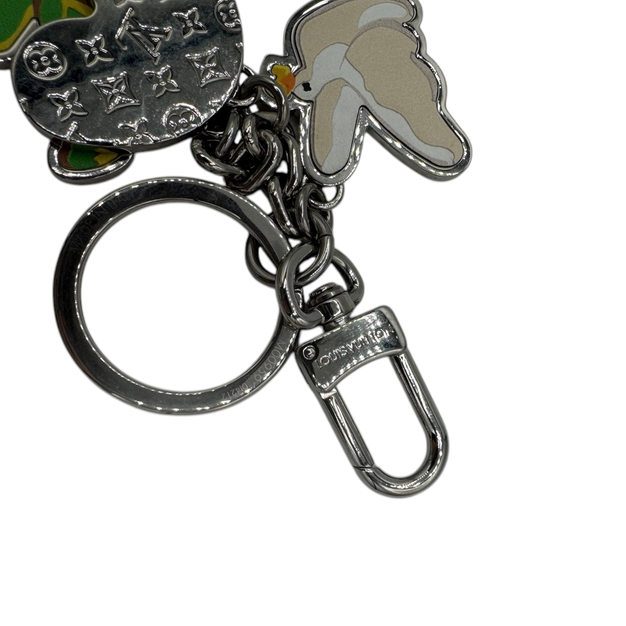 PRE-OWNED LV Good Vibes Rainbow Bag Charm