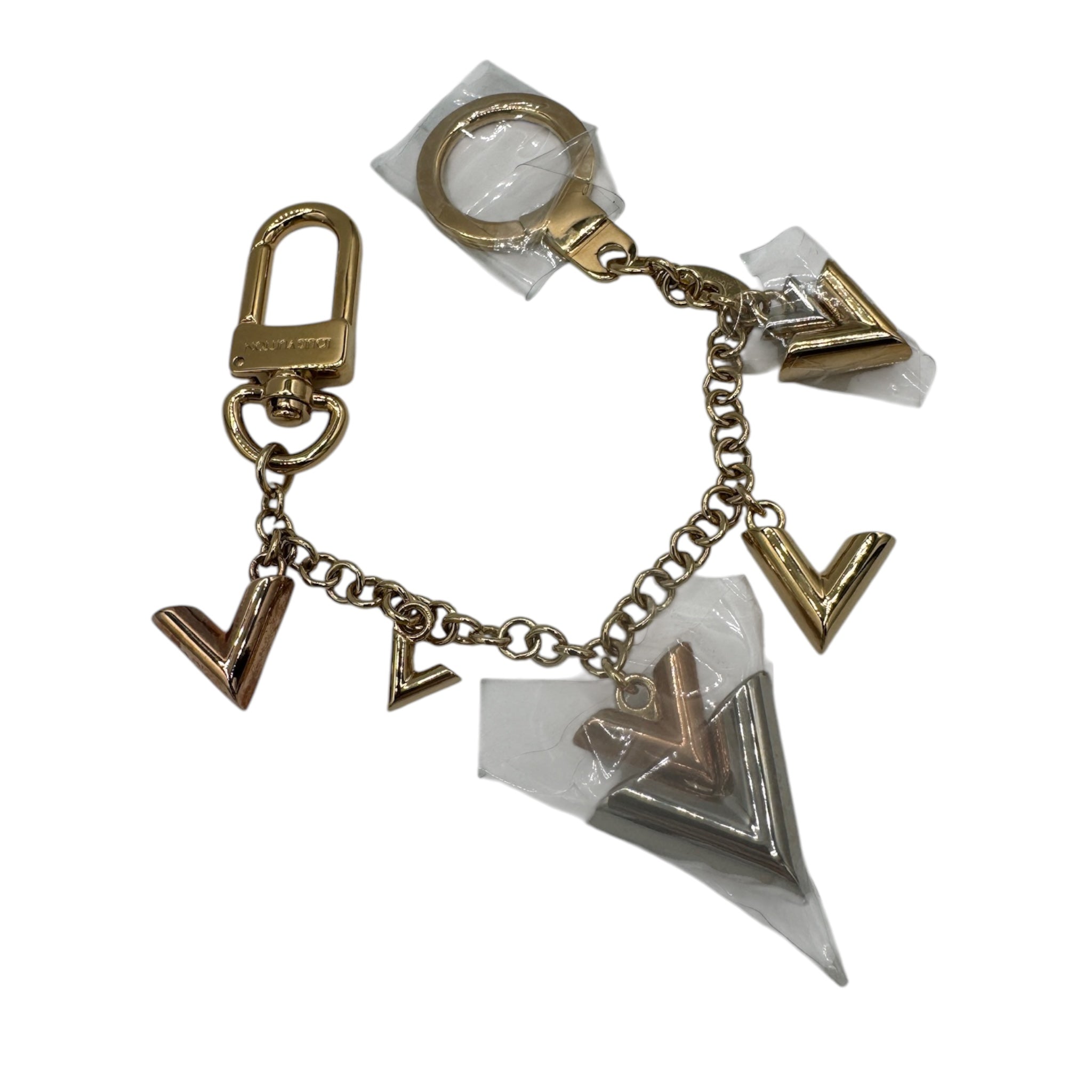 PRE-ONWED LV Jingle V Long Bag Charm