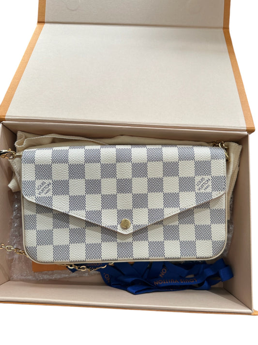 LOUIS VUITTON - Felicie Pochette Damier Azur