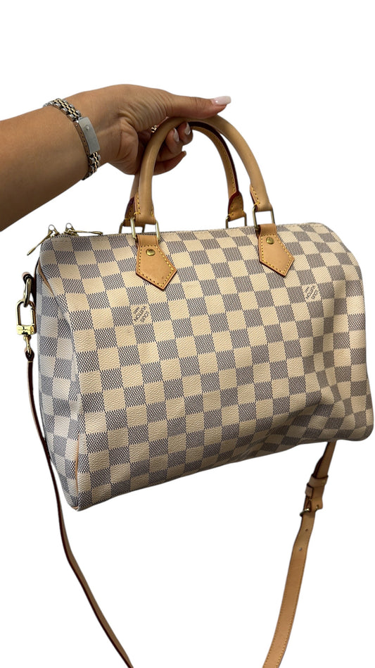 LOUIS VUITTON - Speedy Damier Azur