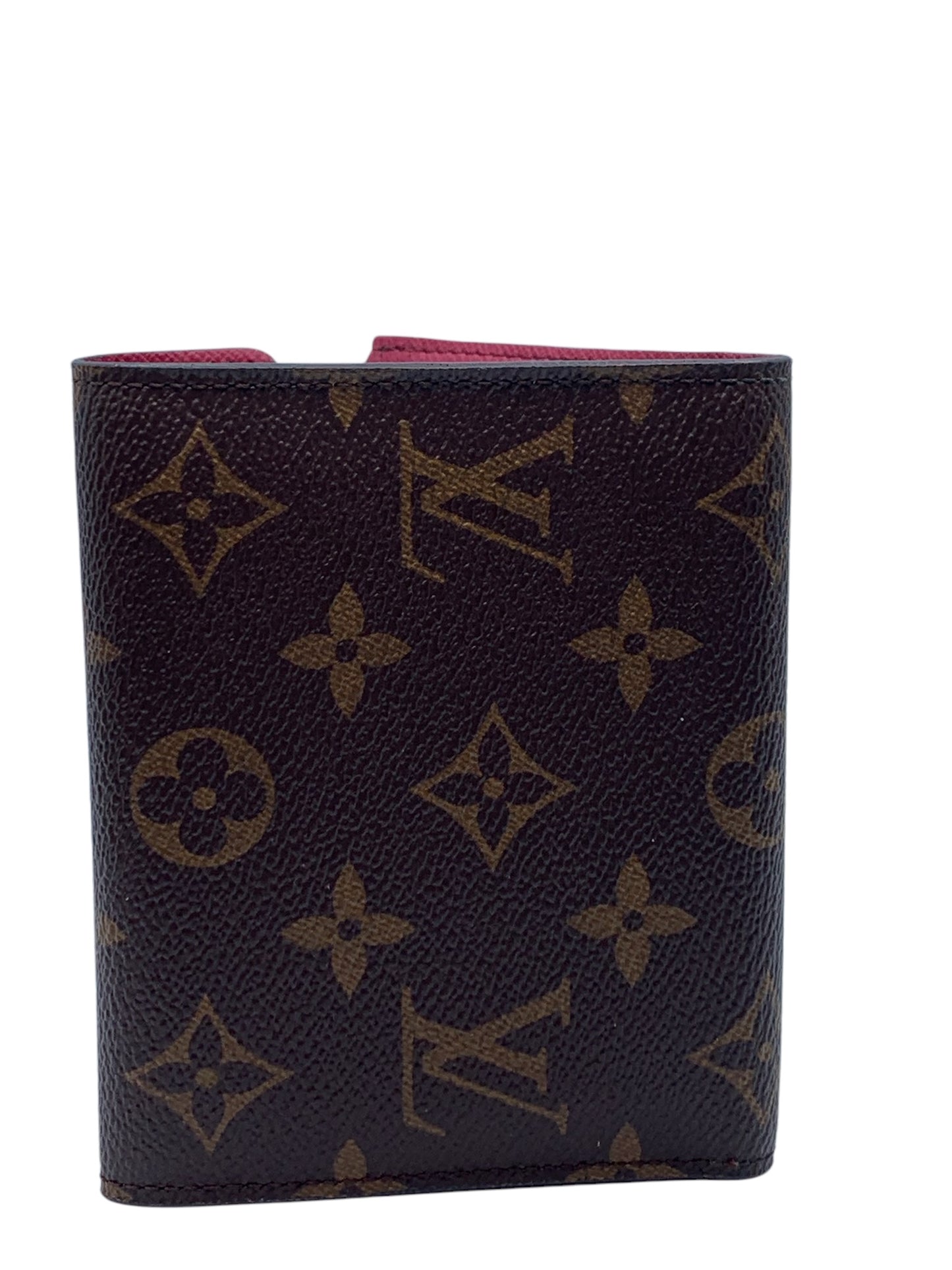 PRE-OWNED LV Monogram Canvas Portefeuille Victorine Brown Wallet