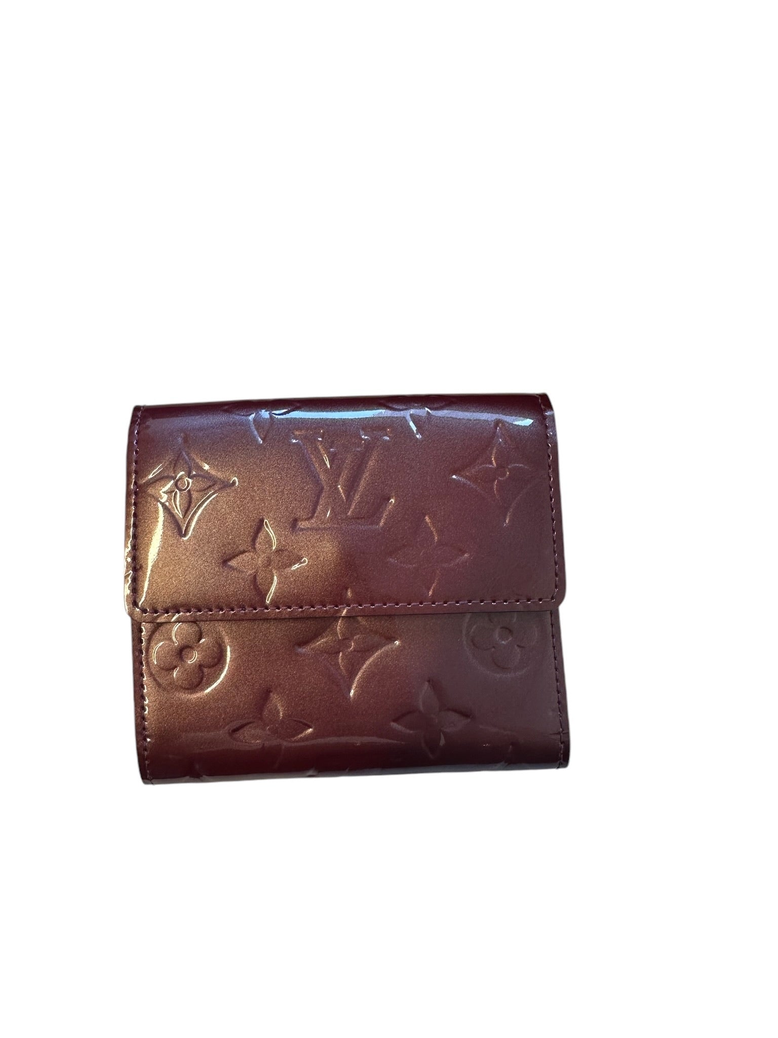 LOUIS VUITTON - Griotte Vernis Ludlow Coin Purse