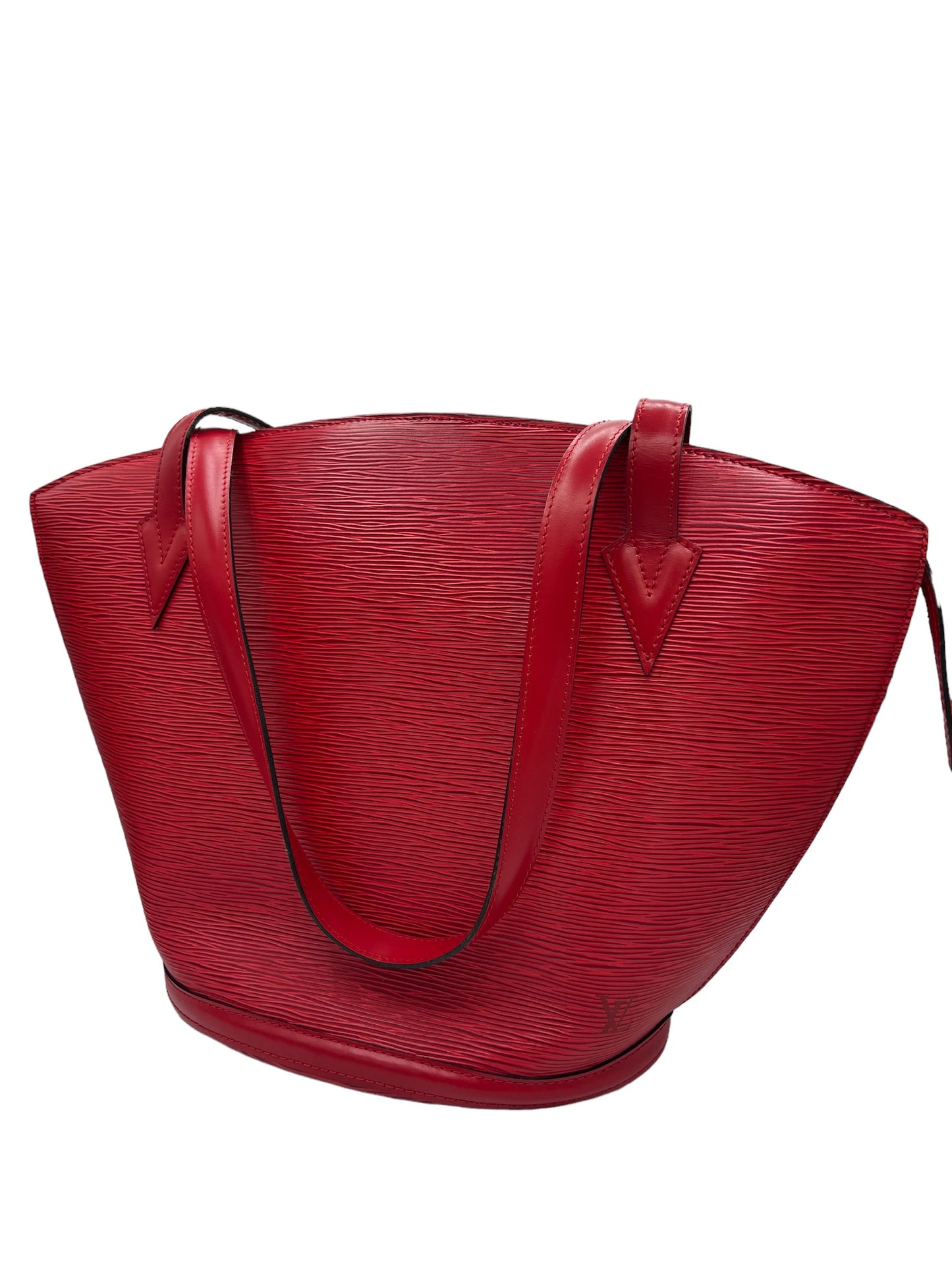 LOUIS VUITTON - Red Epi Saint Jacques Shoulder Bag