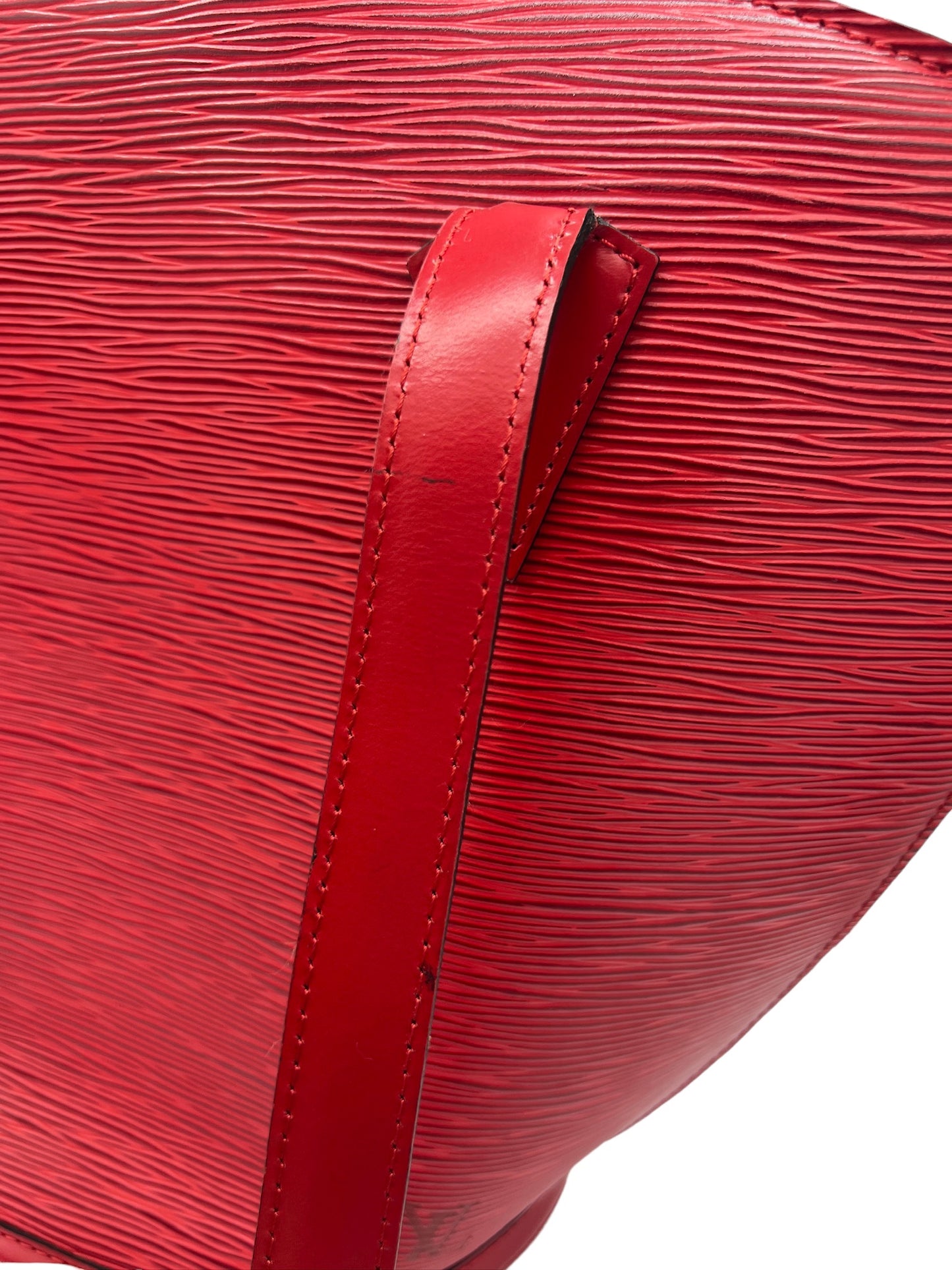 LOUIS VUITTON - Red Epi Saint Jacques Shoulder Bag