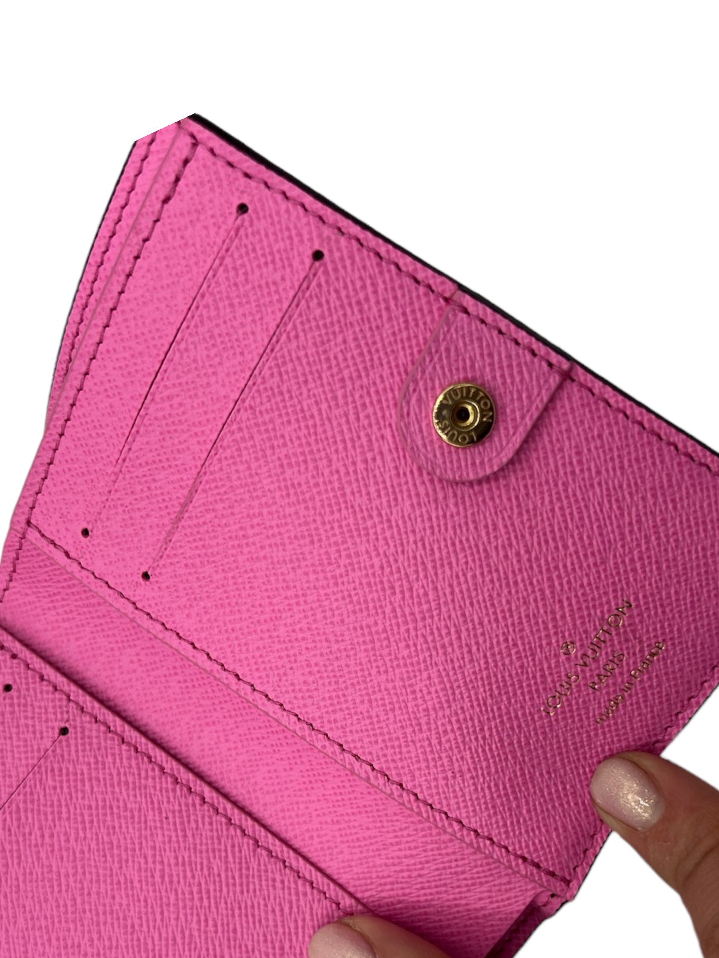 LOUIS VUITTON - Monogram Canvas Lisa Wallet Pink