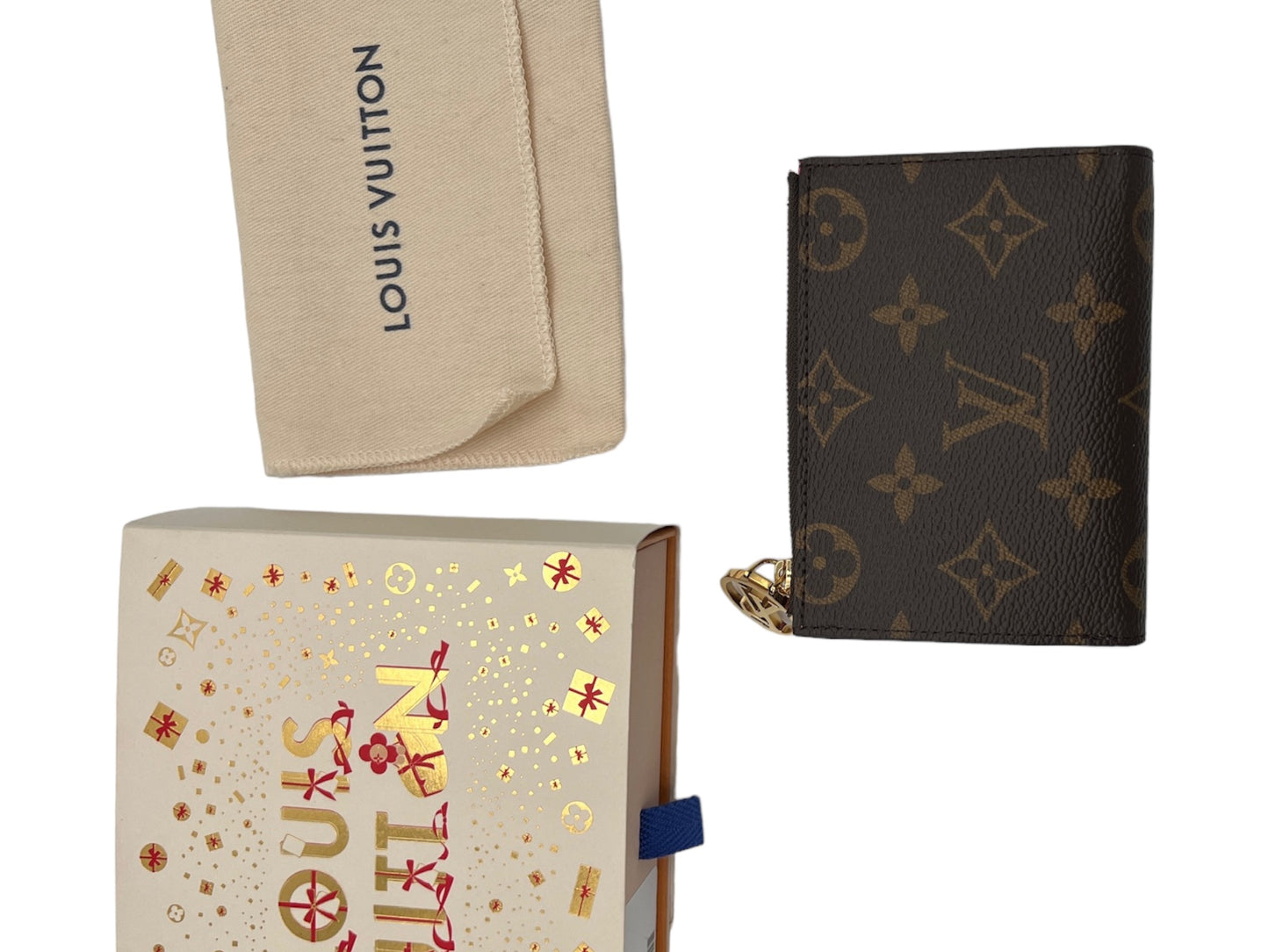 LOUIS VUITTON - Monogram Canvas Lisa Wallet Pink