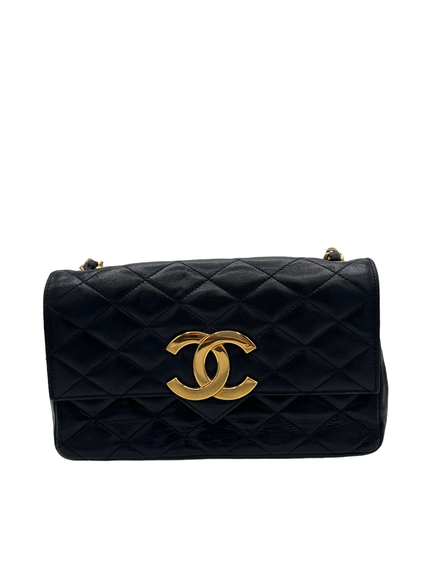 CHANEL - CC Logo Flap Shoulder Bag