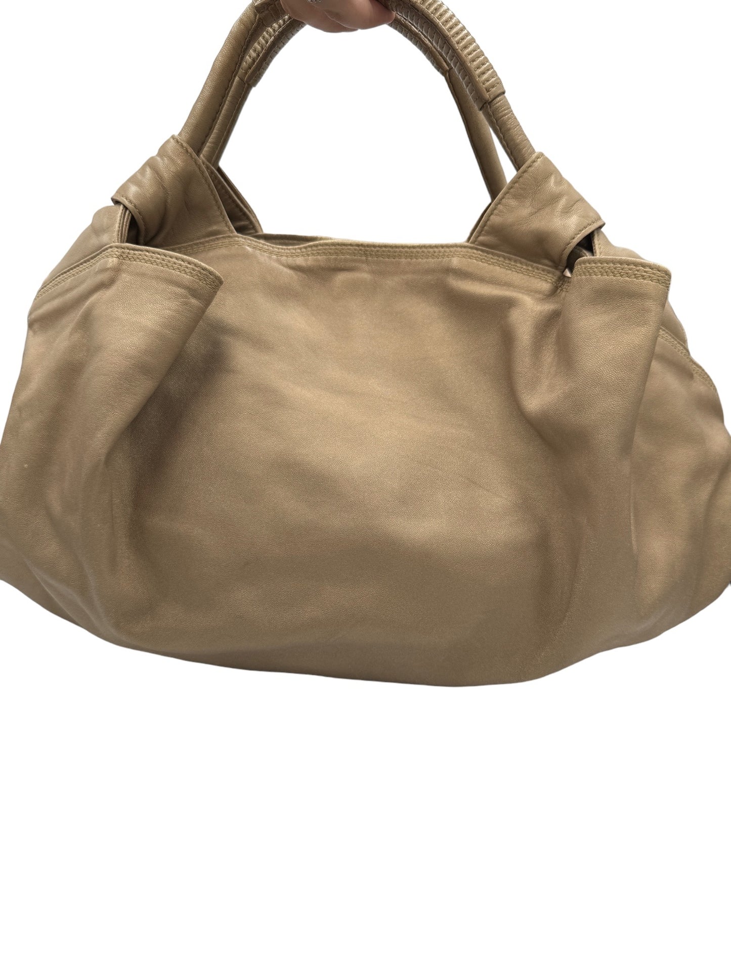 LOEWE - Nappa Aire Handbag Gold Nappa Leather