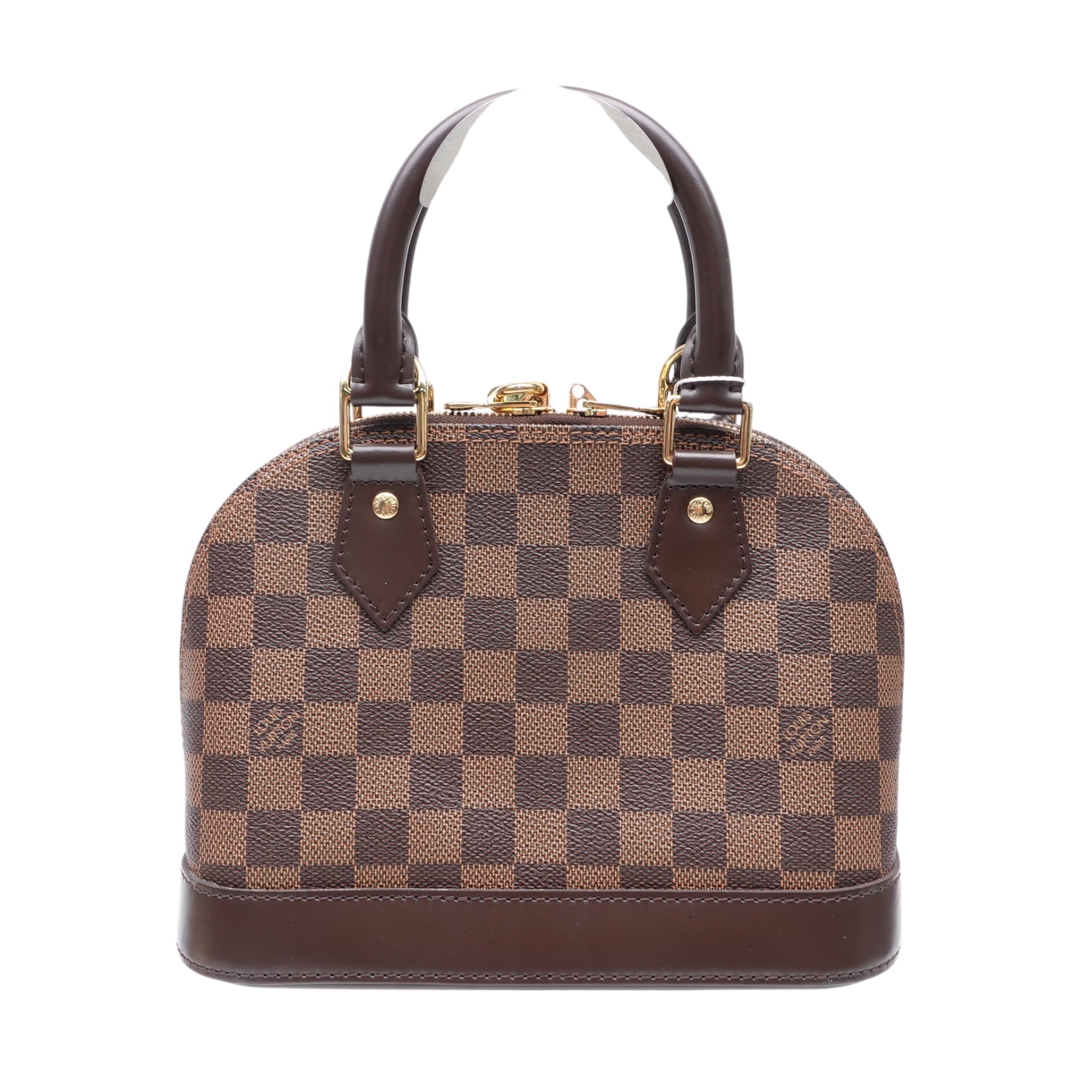 PRE-OWNED LV Damier Ebene Canvas Alma BB Crossbody Bag
