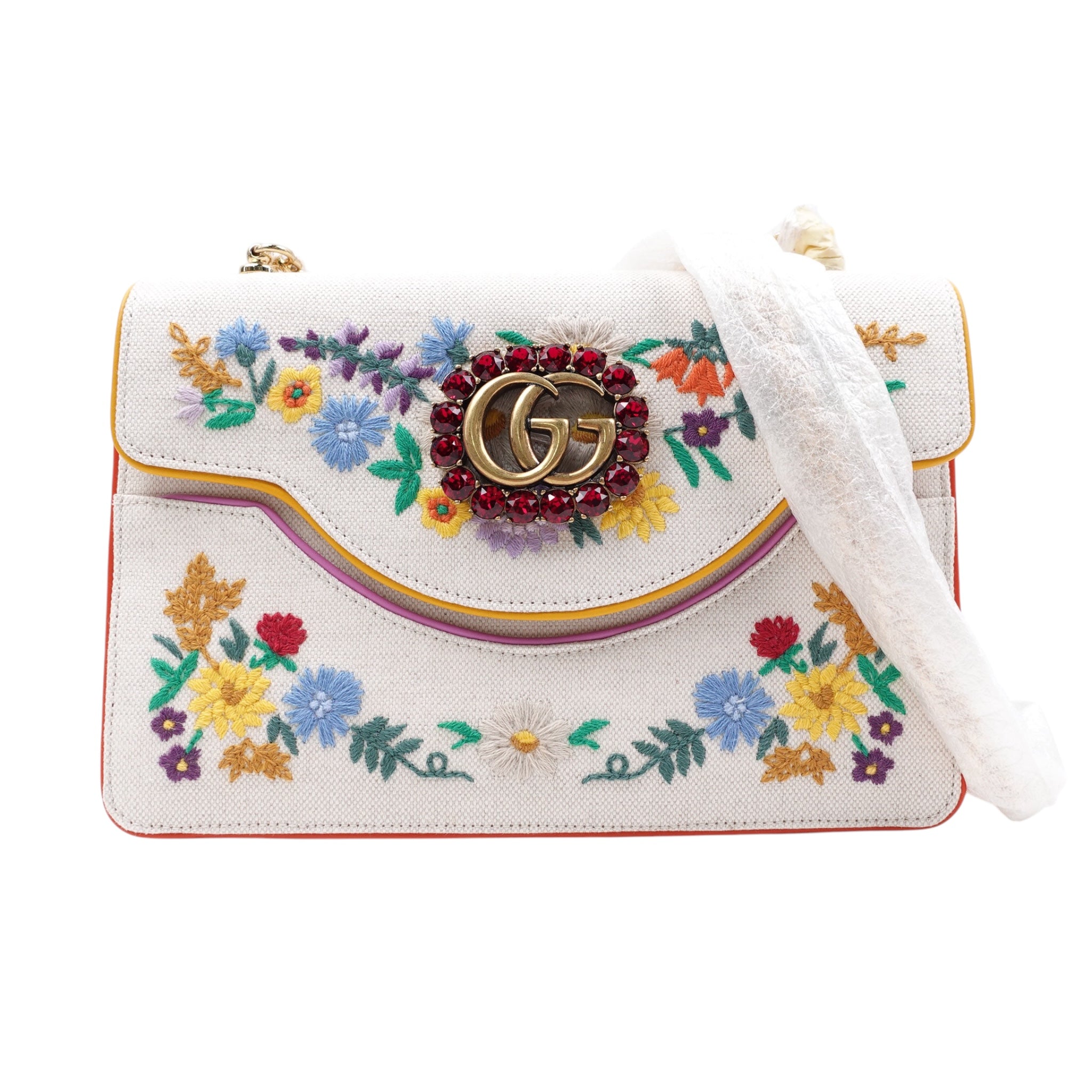 Bolso de hombro GG Linea Ricami USADO