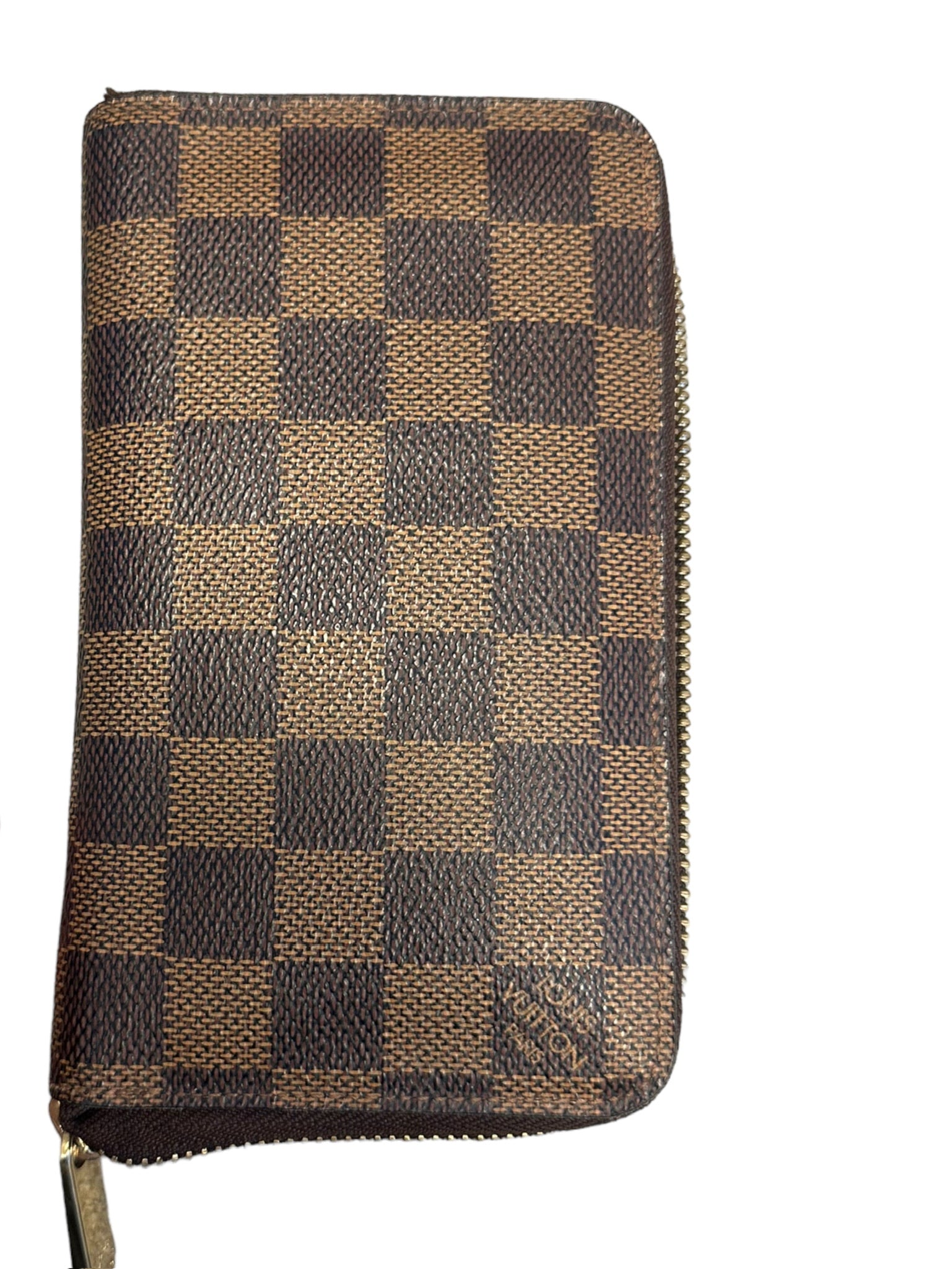 LOUIS VUITTON - Cartera Zippy Damier Ebene