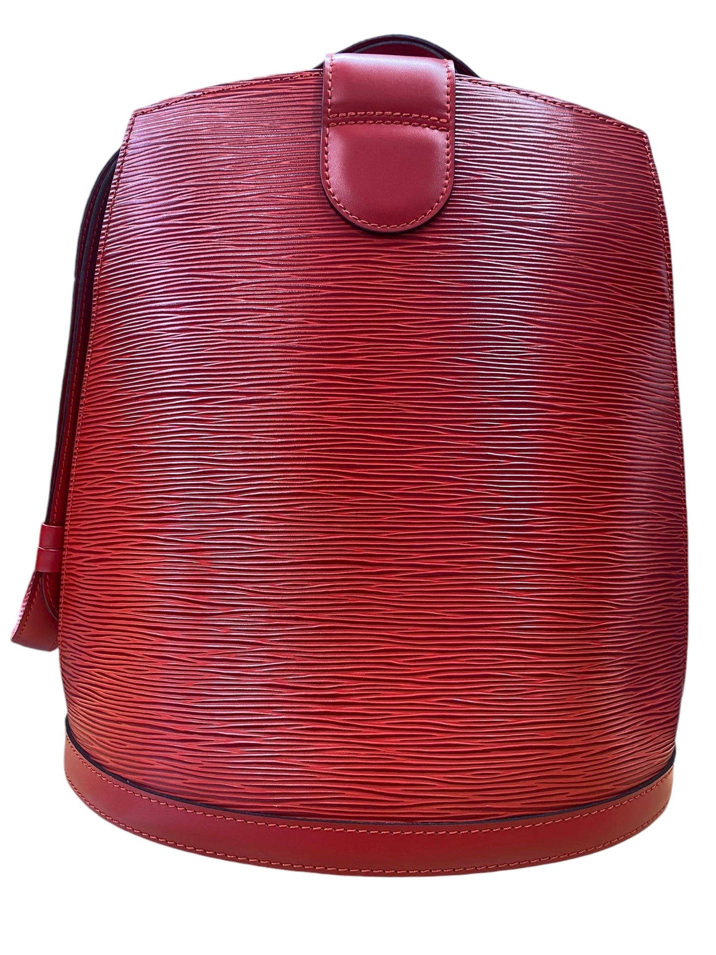 LOUIS VUITTON - Red Epi Cluny Castillan Red Crossbody Bag