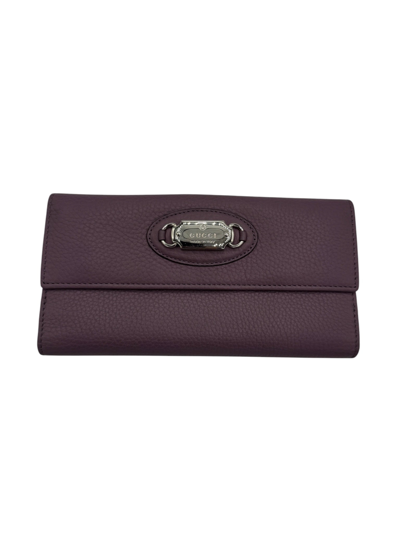 Cartera continental GG Purple Dollar de segunda mano