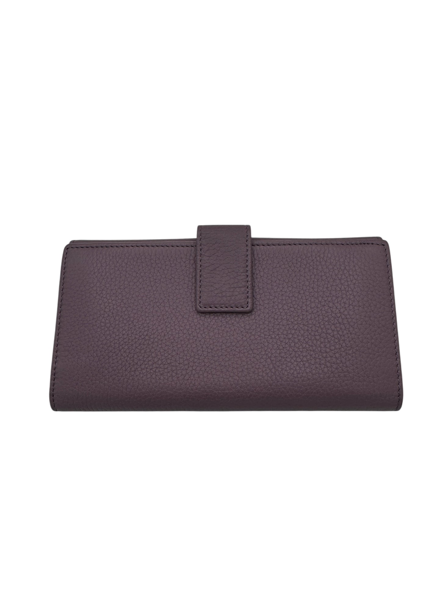 PRE-OWNED GG Purple Dollar Continental Wallet