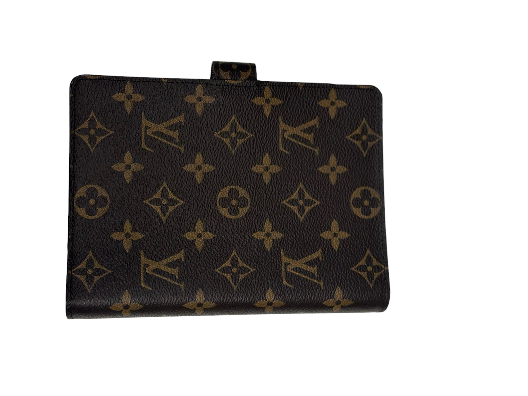 LOUIS VUITTON - Funda de agenda con anillas y monograma