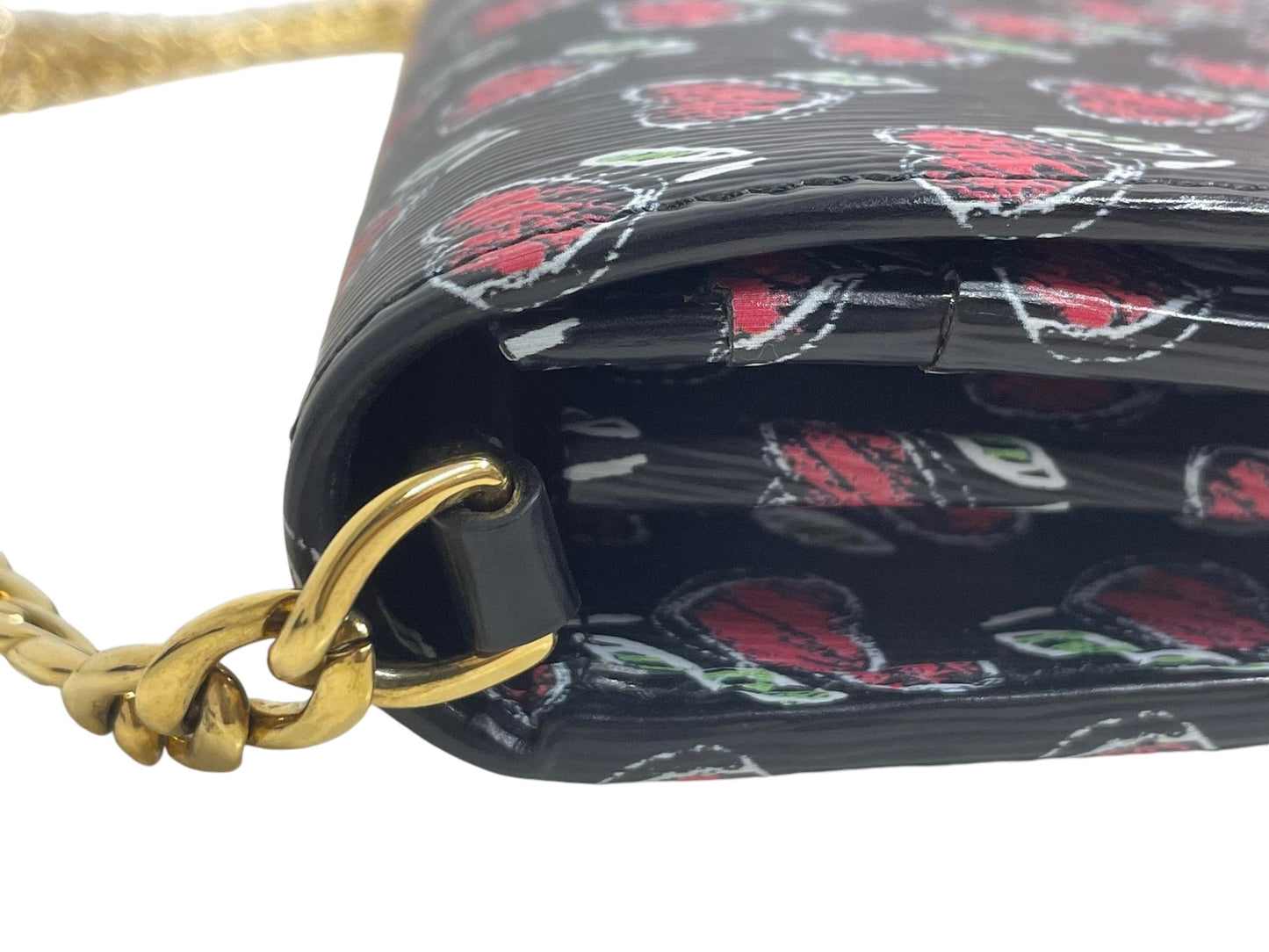 PRADA - Black Vitello Move Love Wallet on Chain