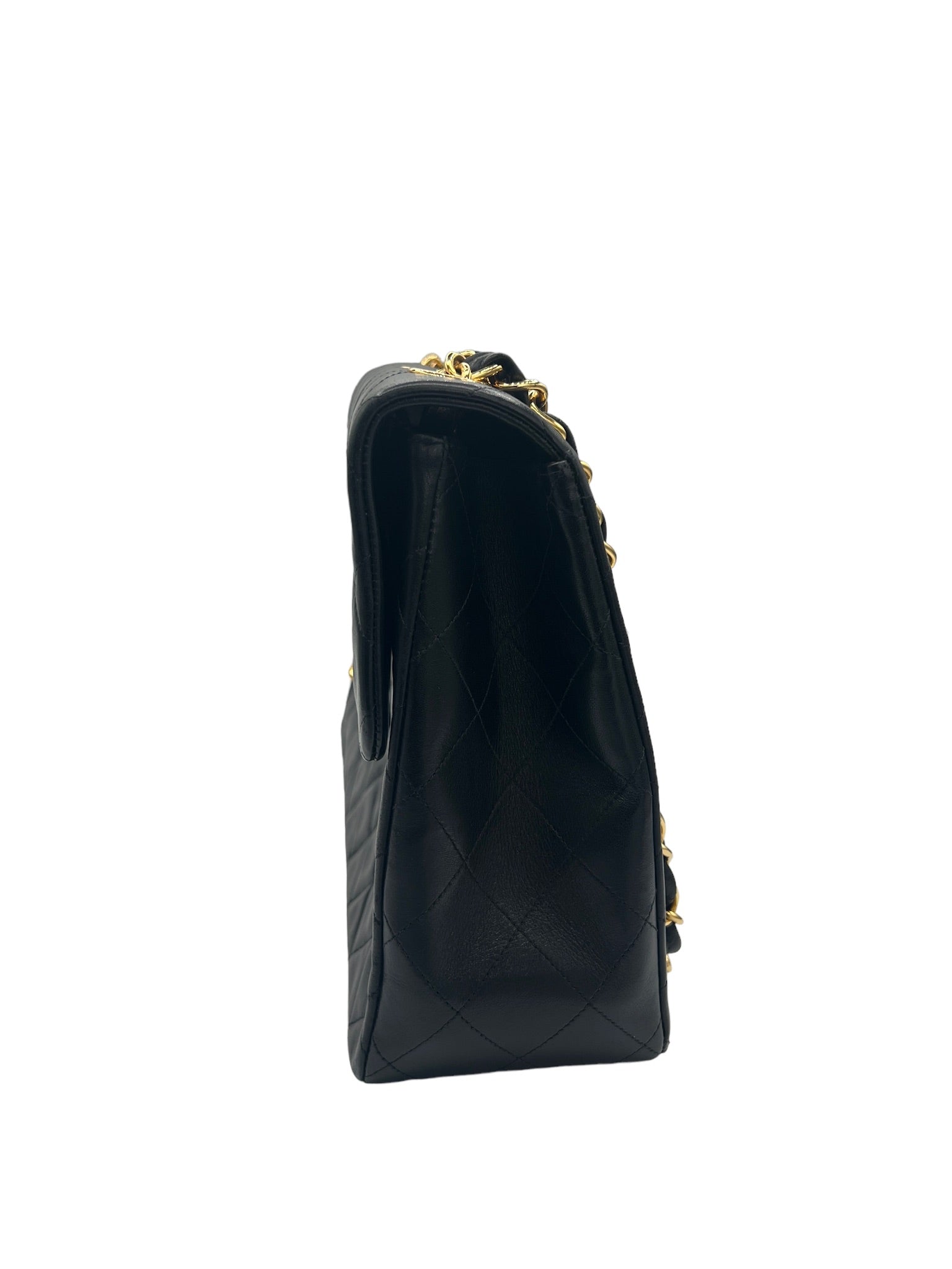 CHANEL - Bolso Maxi Jumbo XL Clásico Vintage con Solapa Simple