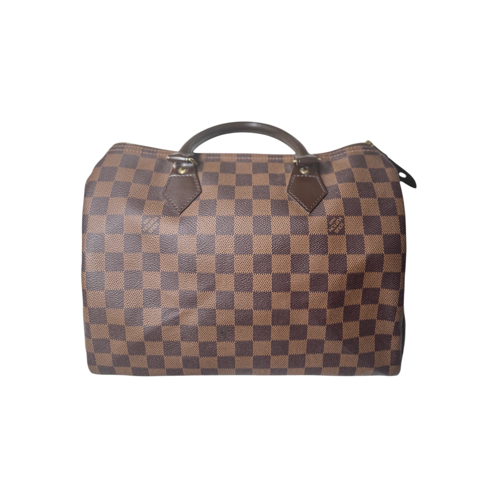 PRE-OWNED LV Damier Ebene Canvas Speedy 30 Handbag