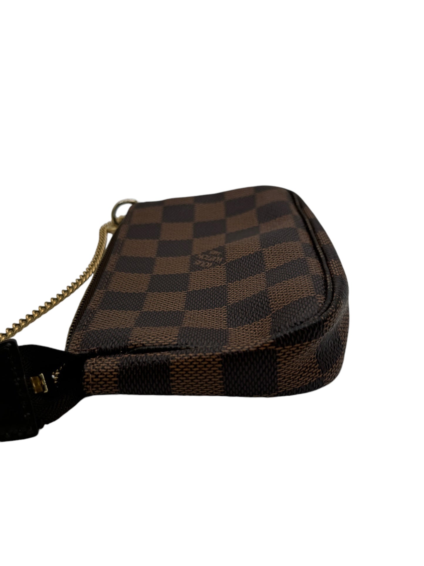 PRE-OWNED LV 2008 Damier Ebene Canvas Mini Pochette Accessoires Trunks & Bags