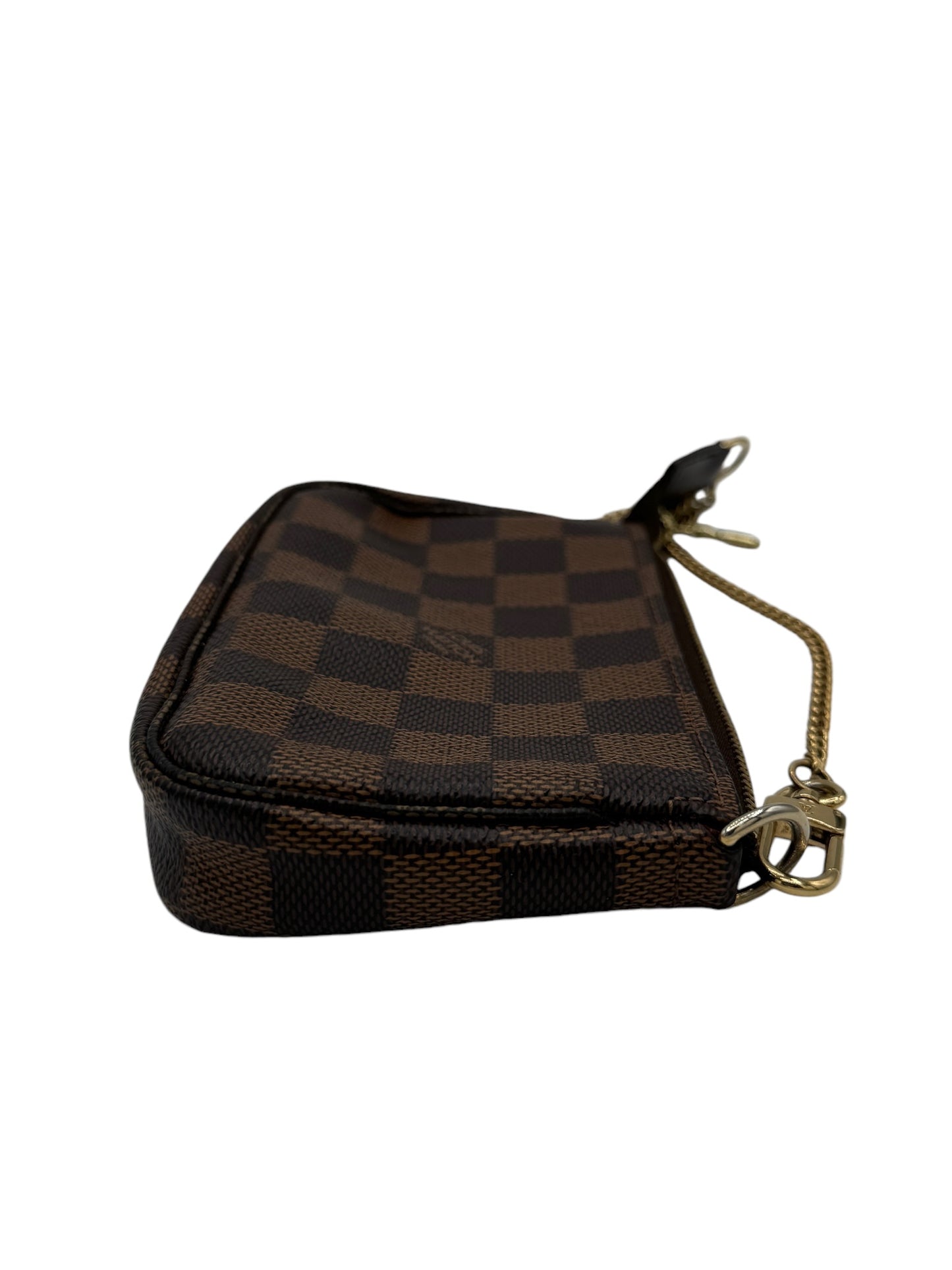 PRE-OWNED LV 2008 Damier Ebene Canvas Mini Pochette Accessoires Trunks & Bags