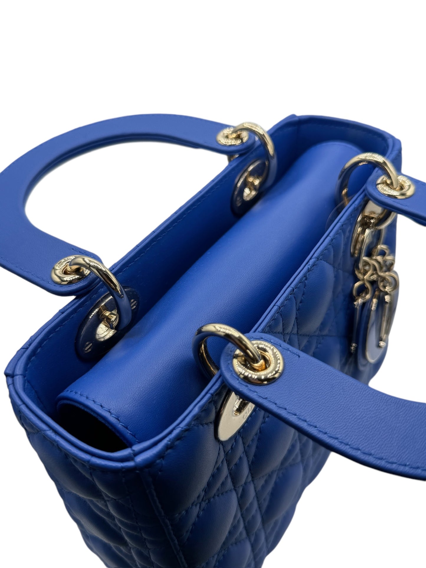 DIOR - My ABC Lady Dior Blue Lambskin