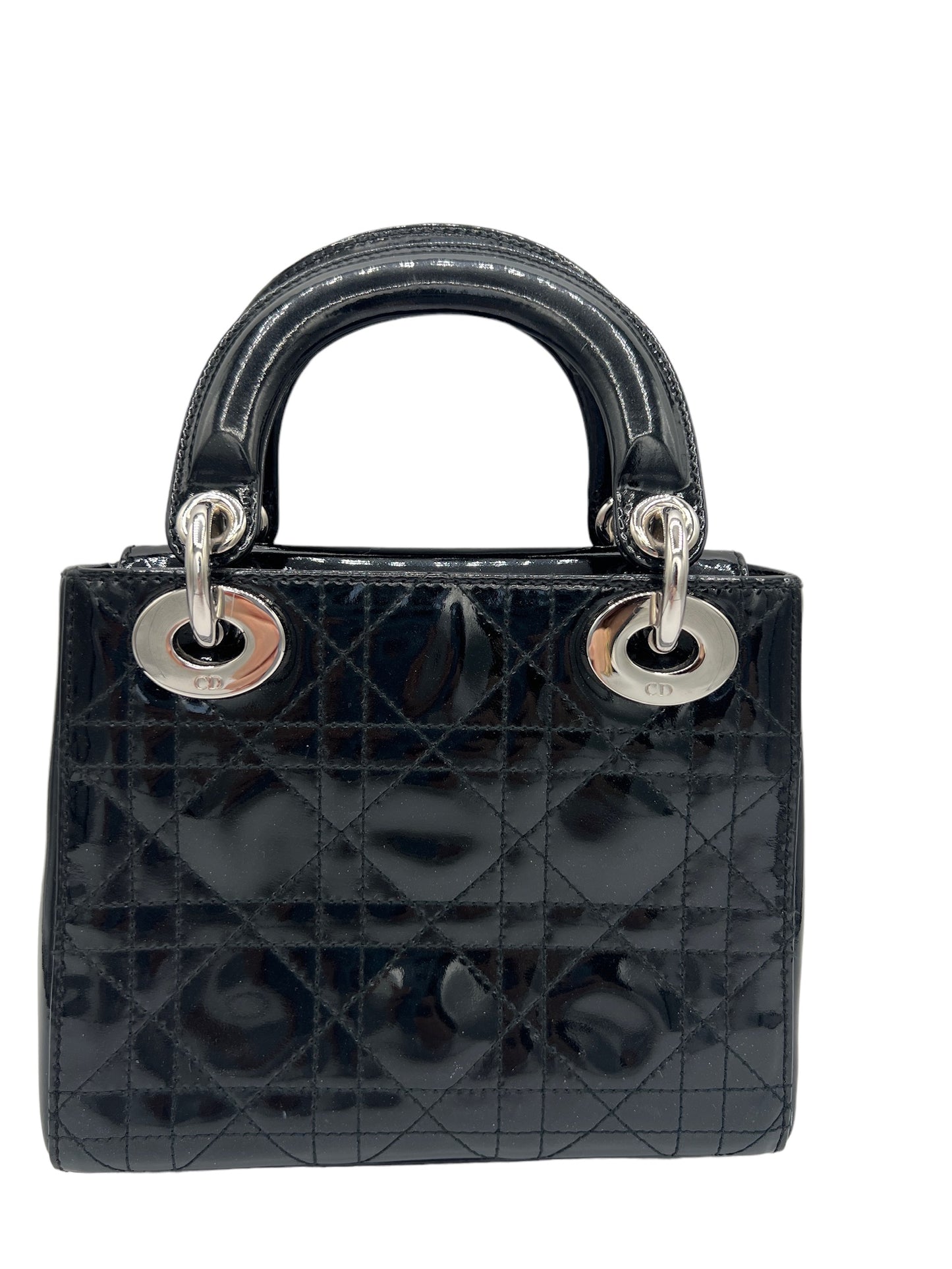 DIOR - Black Mini Lady Dior