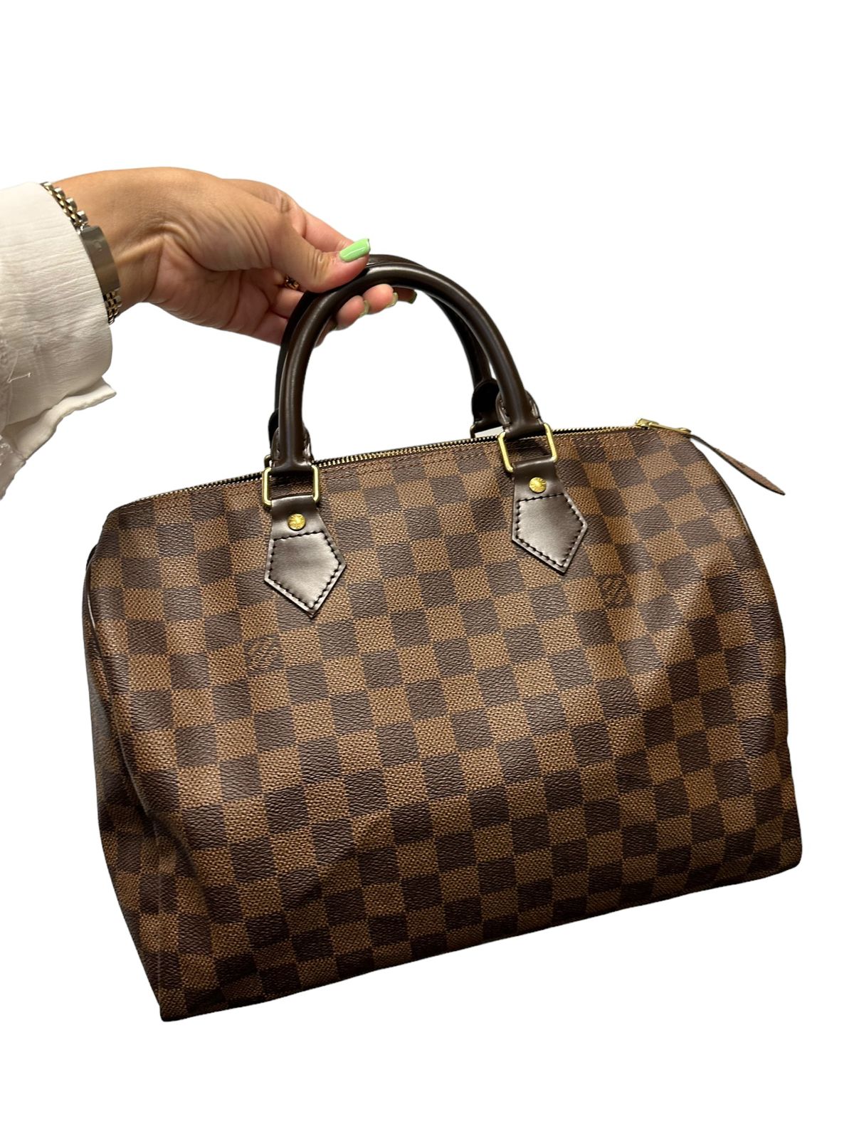 LOUIS VUITTON - Damier Ebene Canvas Speedy 30