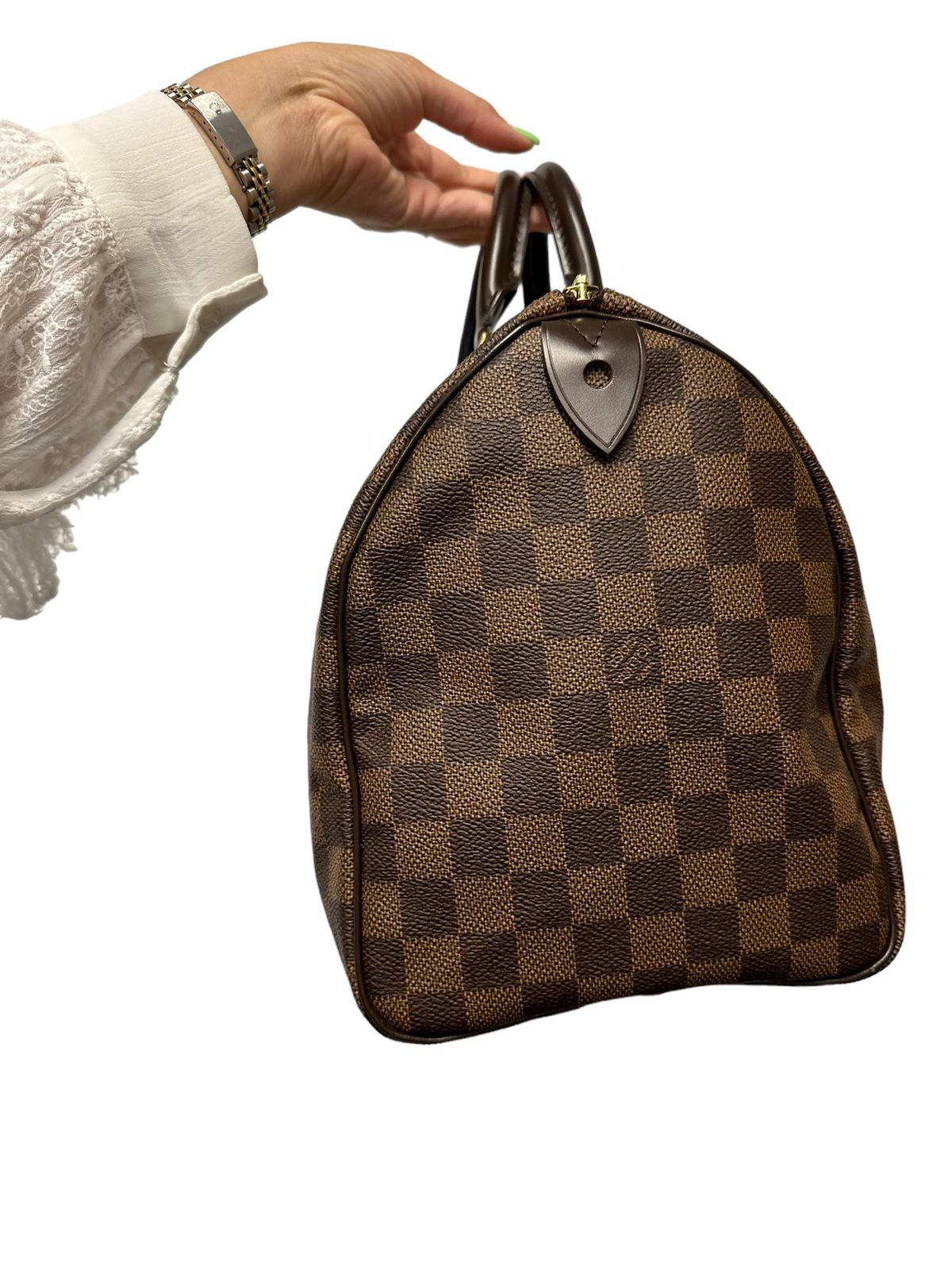 LOUIS VUITTON - Damier Ebene Canvas Speedy 30