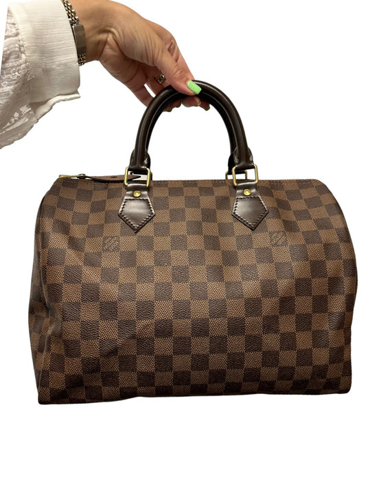 LOUIS VUITTON - Damier Ebene Canvas Speedy 30