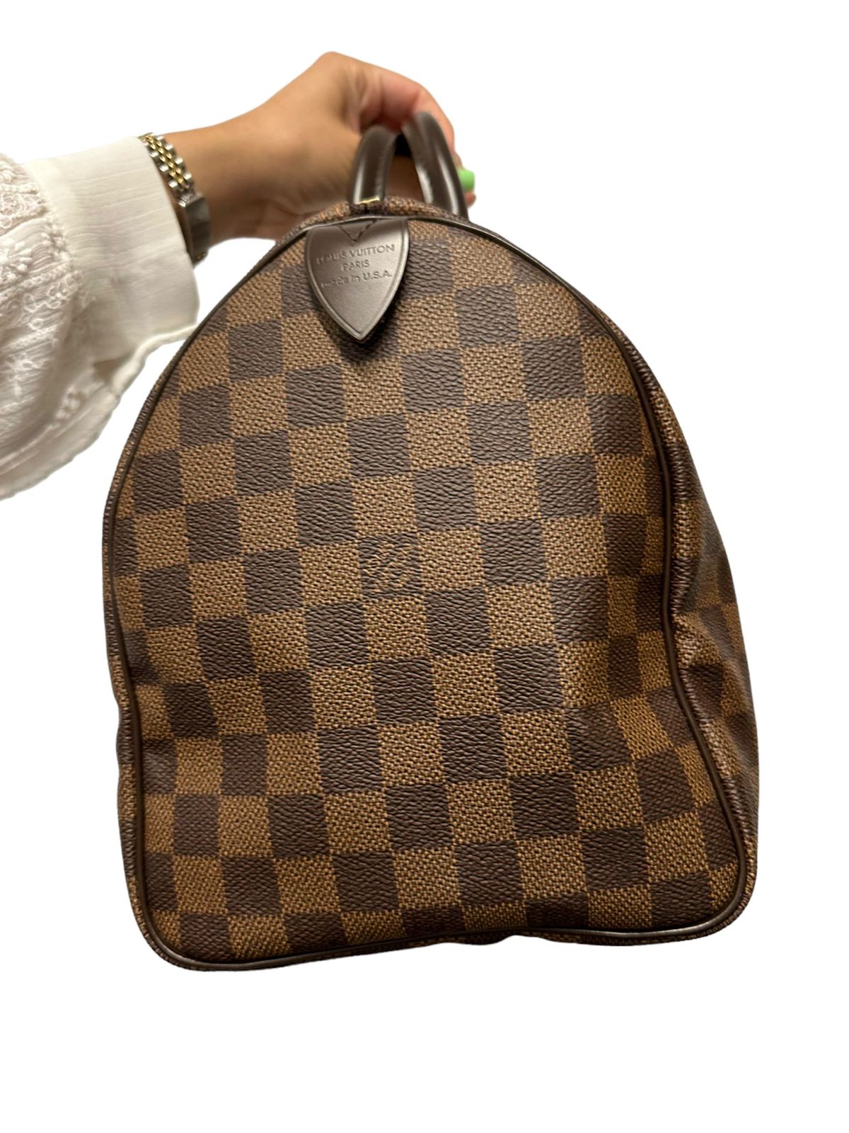 LOUIS VUITTON - Damier Ebene Canvas Speedy 30