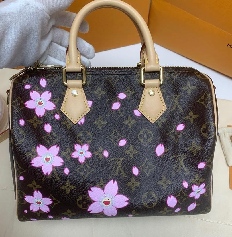 PRE-OWNED LV x TM Speedy Bandoulière 25 ( PART 2)