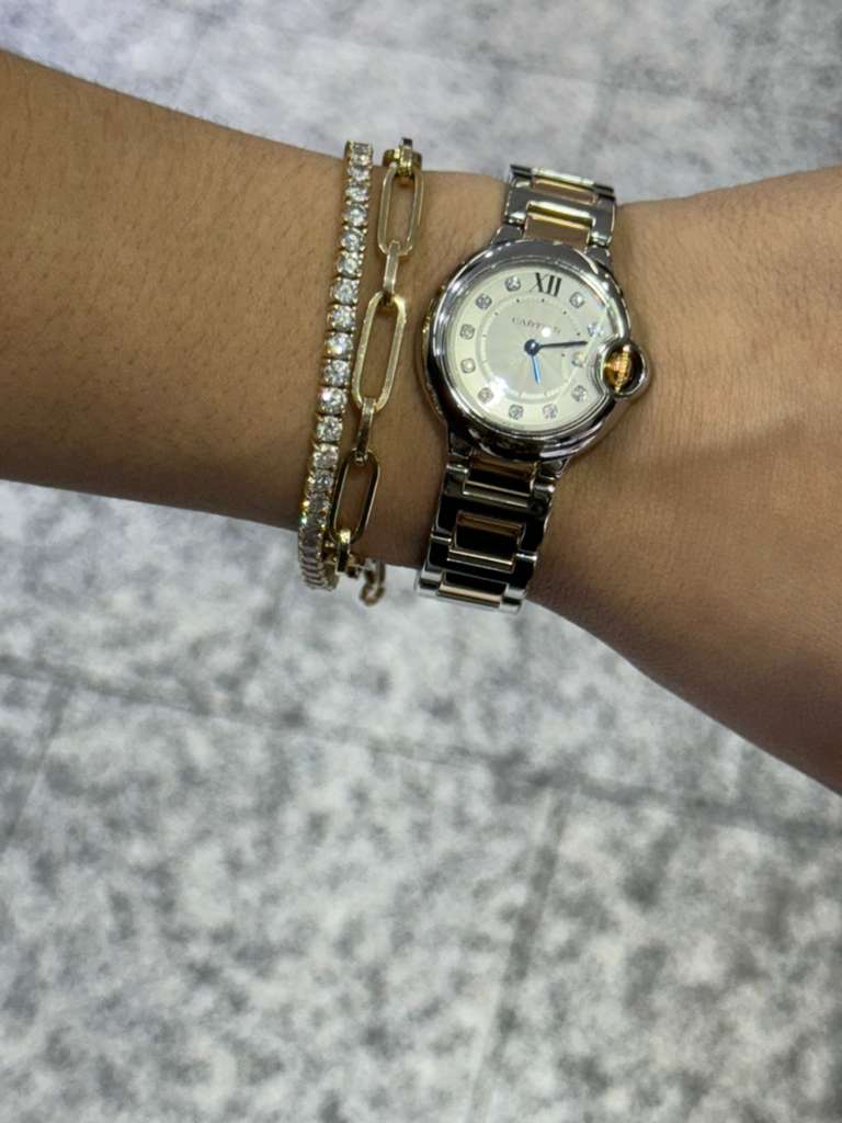 PRE-OWNED CARTIER Ballon Bleu 28mm