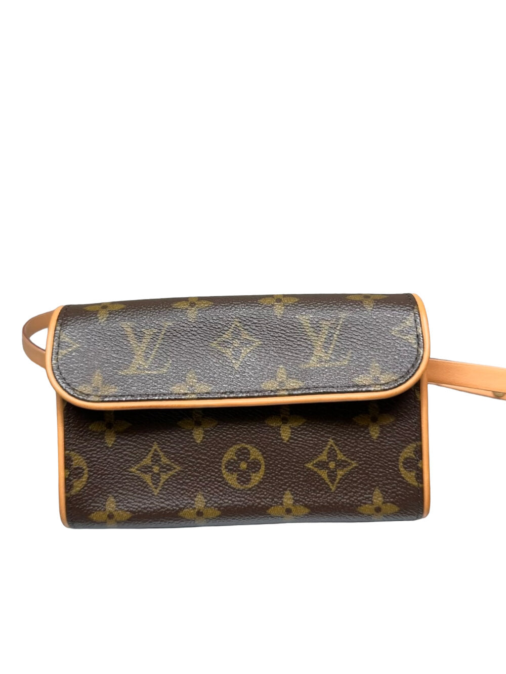 AUTH Louis Vuitton Monogram Florentine Small Belt Bag with Dustbag