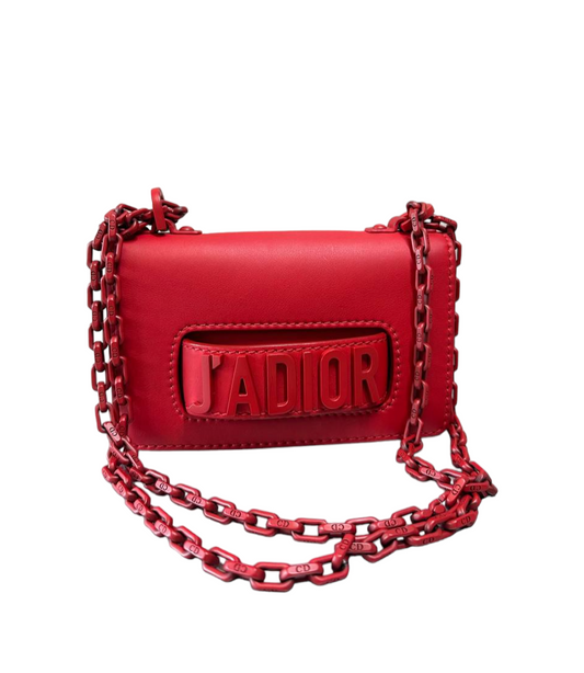 DIOR - J'adior Flap Bag Matte Calfskin