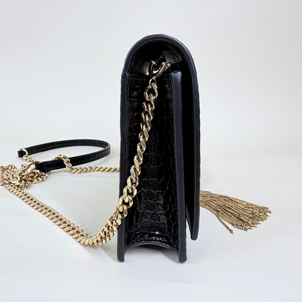 PRE-OWNED Kate Monogram Tassel Bag