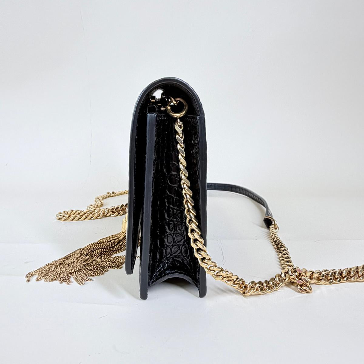 PRE-OWNED Kate Monogram Tassel Bag