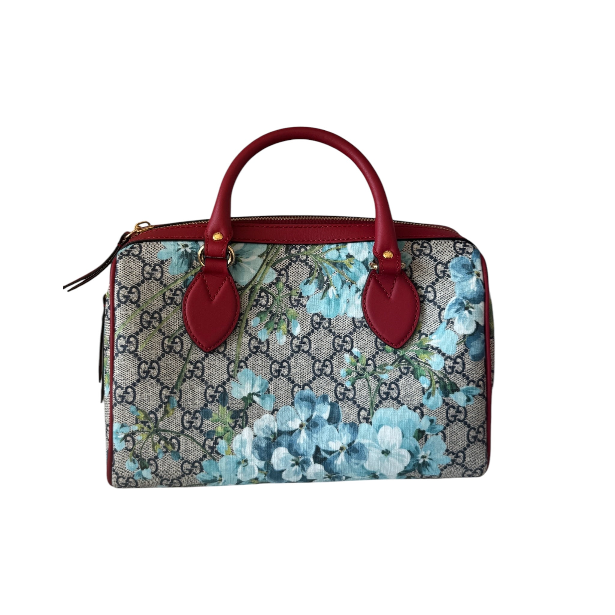 Bolso de hombro Boston pequeño GG Supreme Blooms de segunda mano