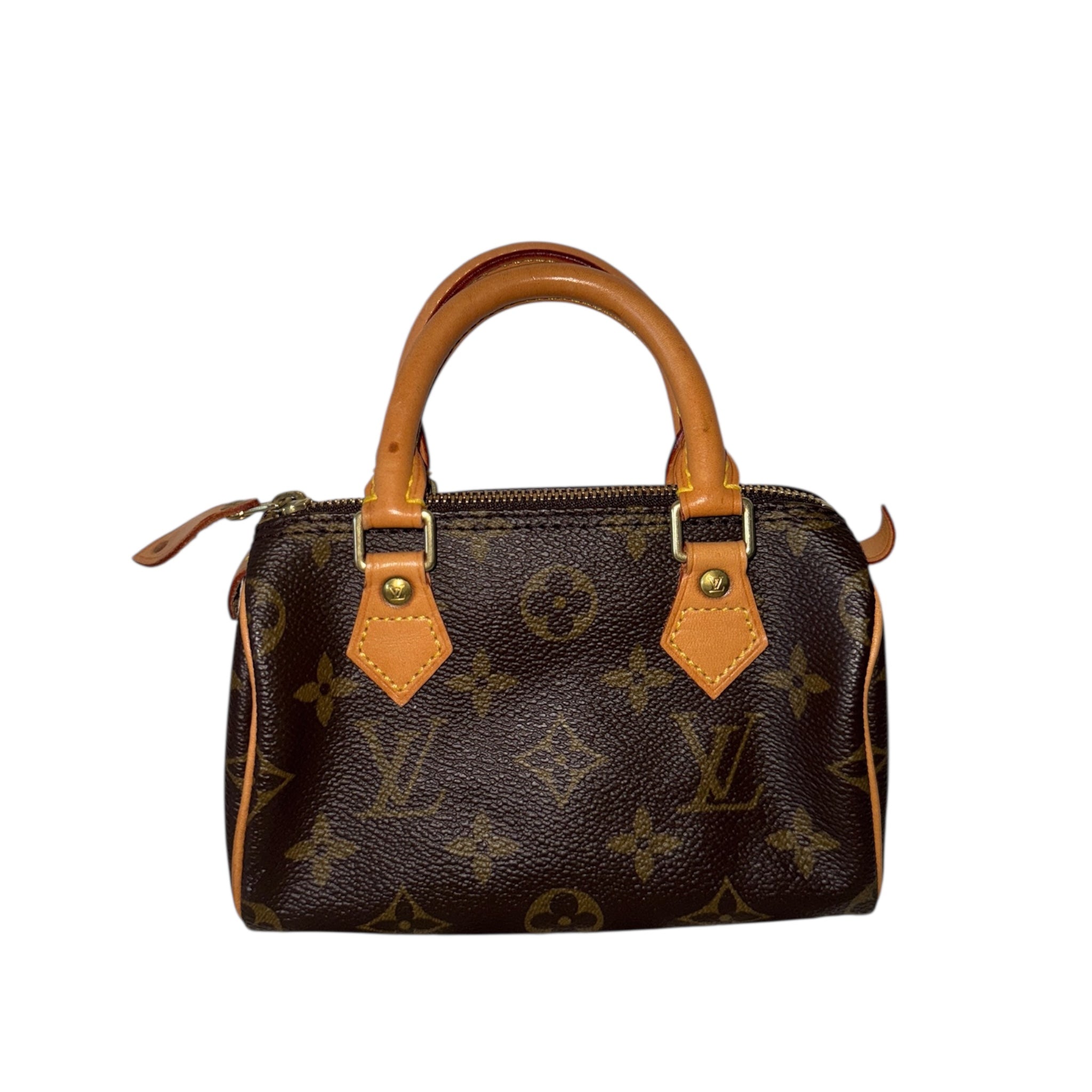 PRE-OWNED LV Speedy Mini HL Handbag