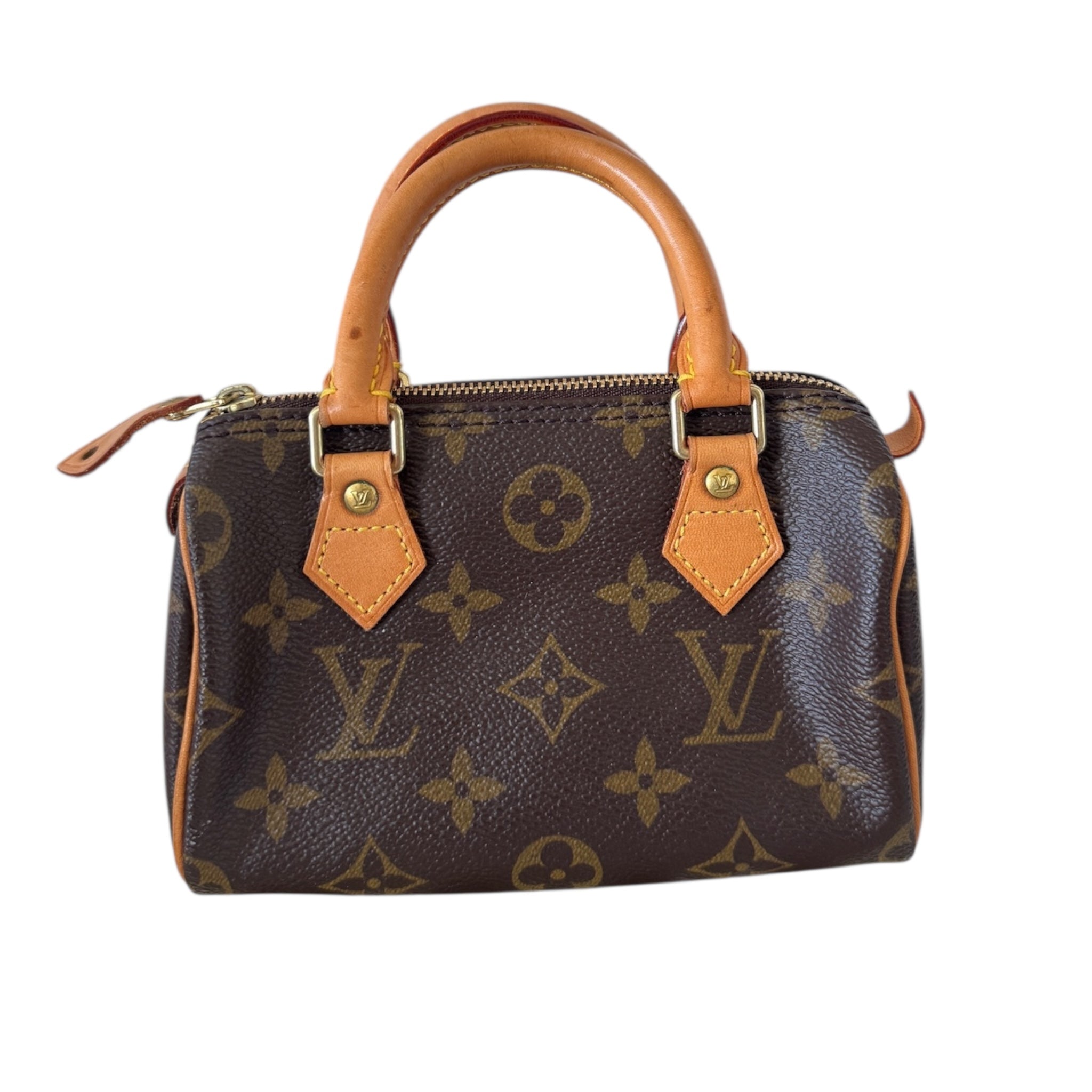 PRE-OWNED LV Speedy Mini HL Handbag