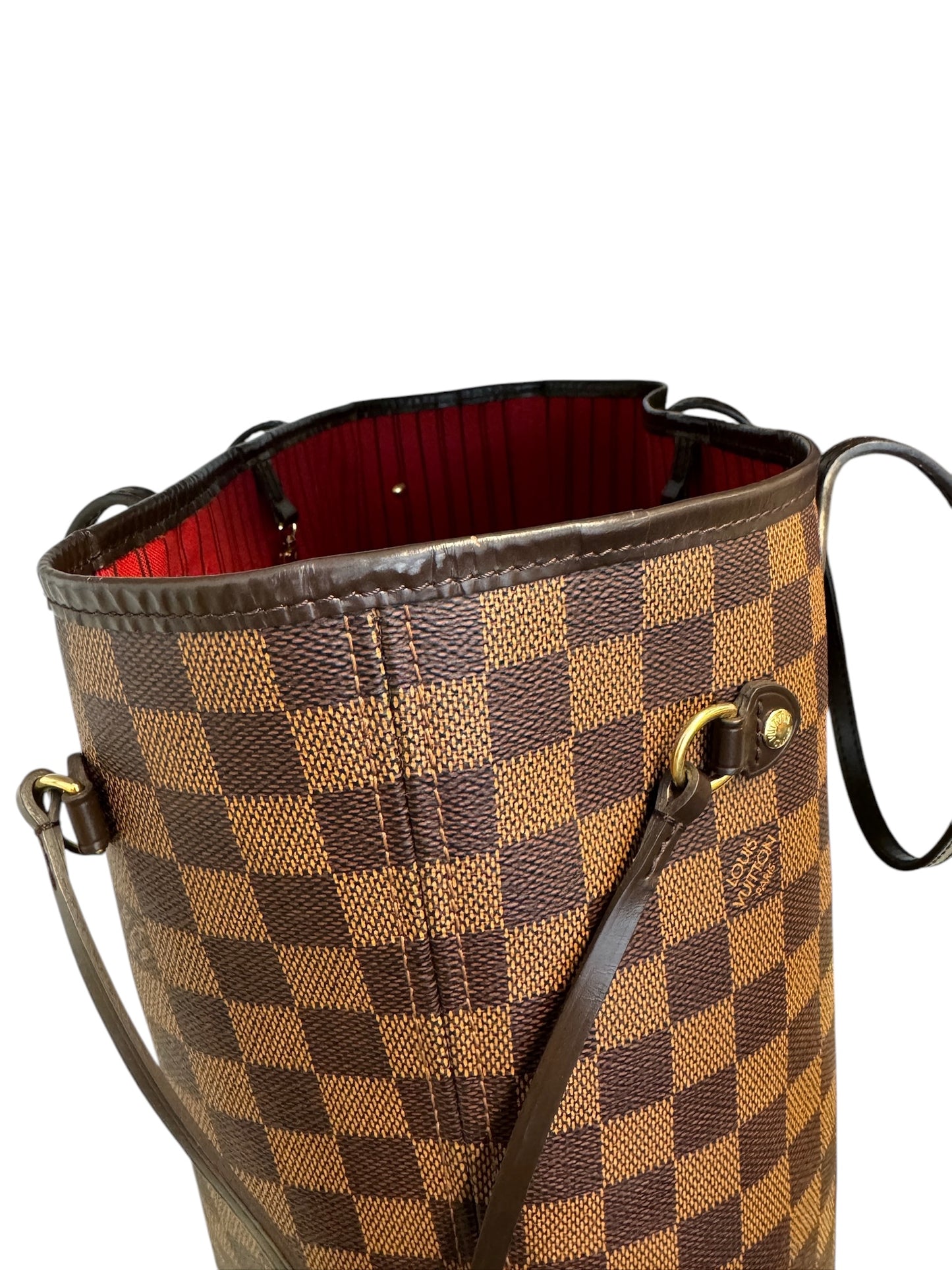 LOUIS VUITTON - Damier Ebene Canvas Neverfull MM