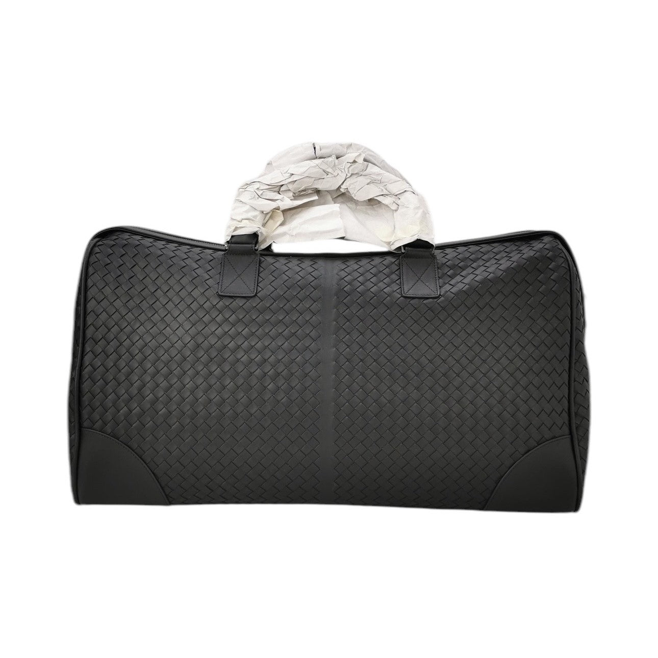 PRE-OWNED Nappa Intrecciato VN Large Duffel Shoulder Bag