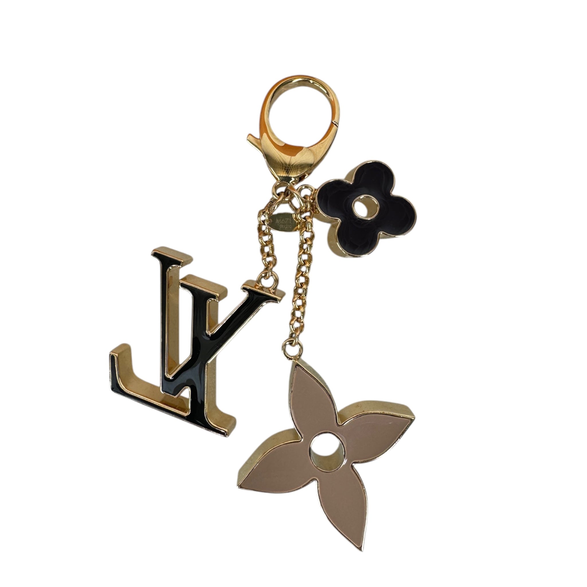 PRE-ONWED LV Monogram Flower Charm