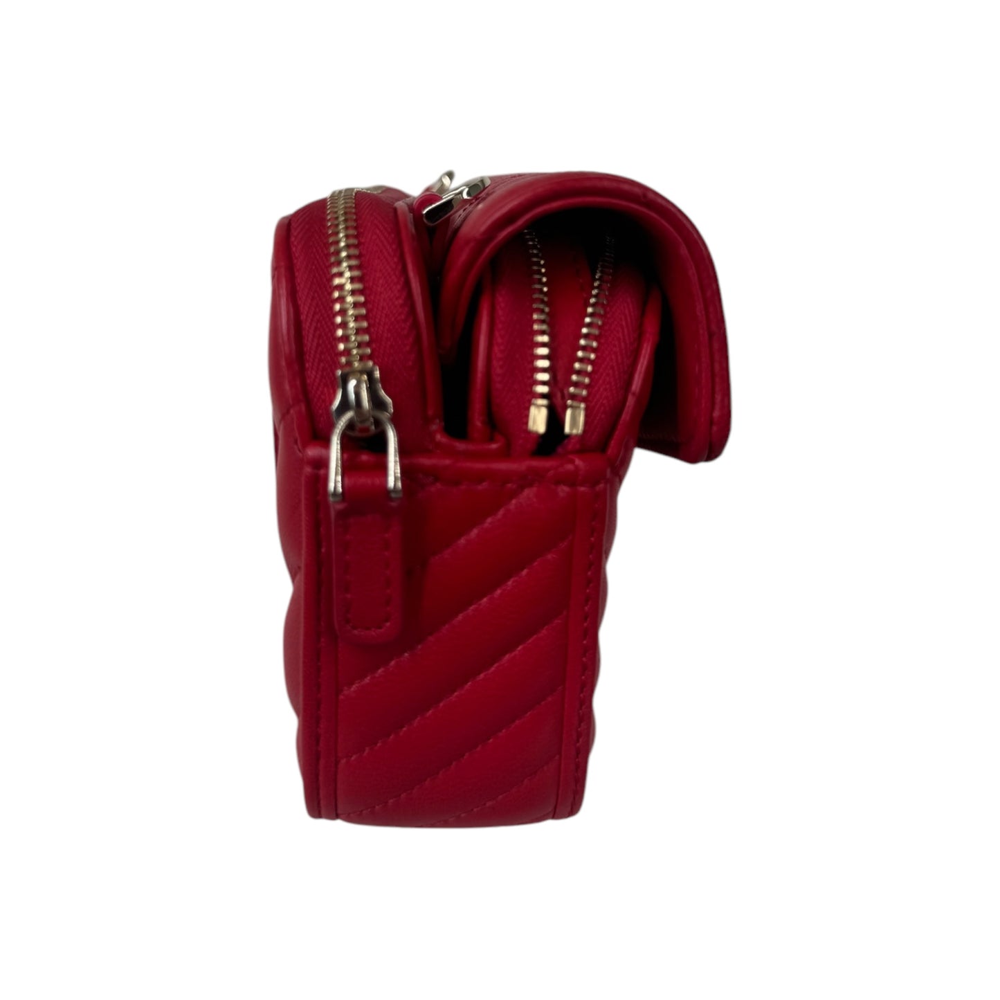 PRE-OWNED Red Serpenti Forever Crossbody Bag